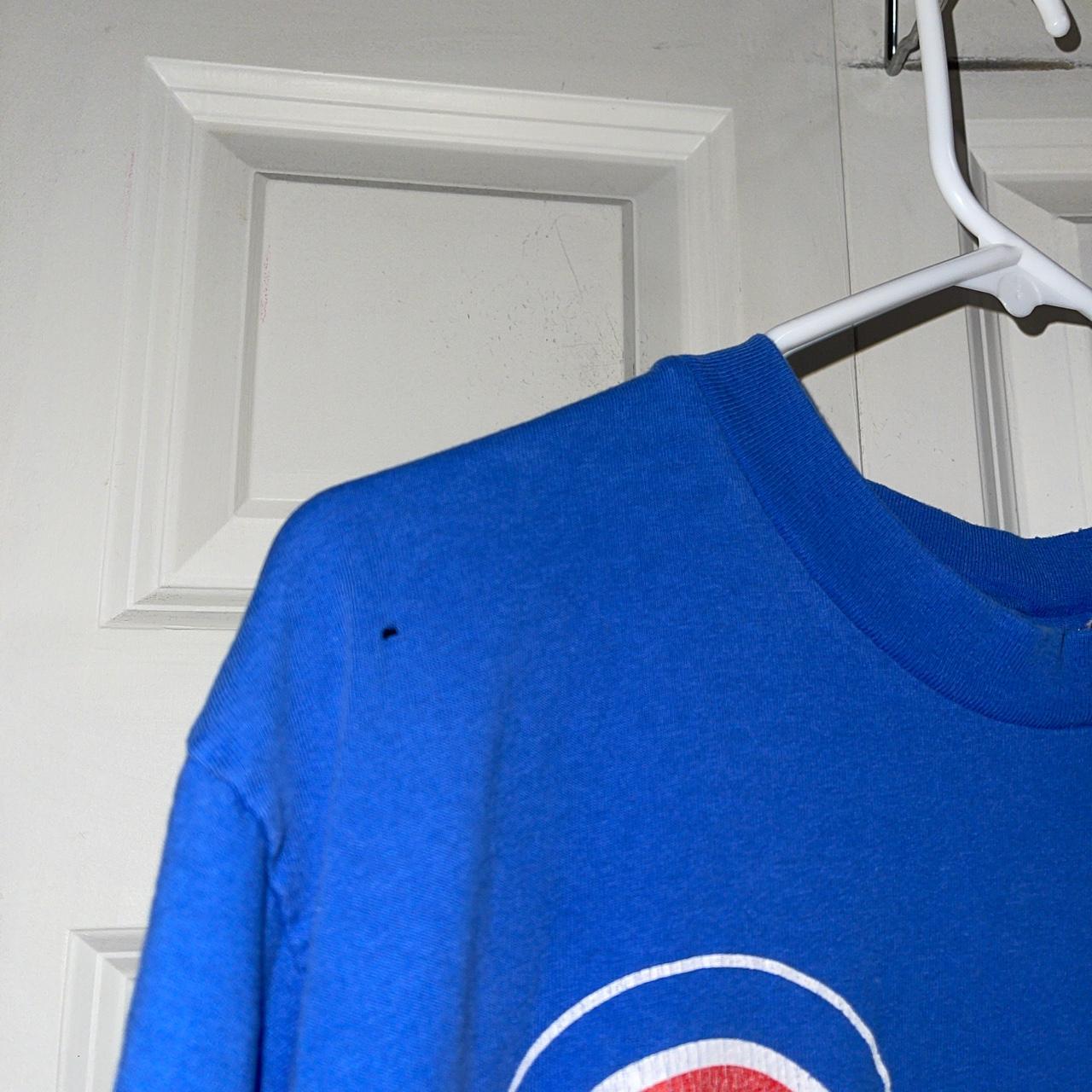 1991 Chicago Cubs tshirt #90s #cubs #chicago #logo7 - Depop