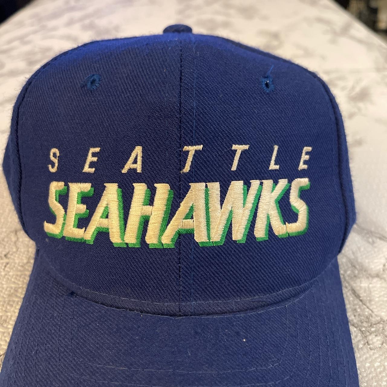 Seattle Seahawks New Era Vintage Hat Like New/Good - Depop