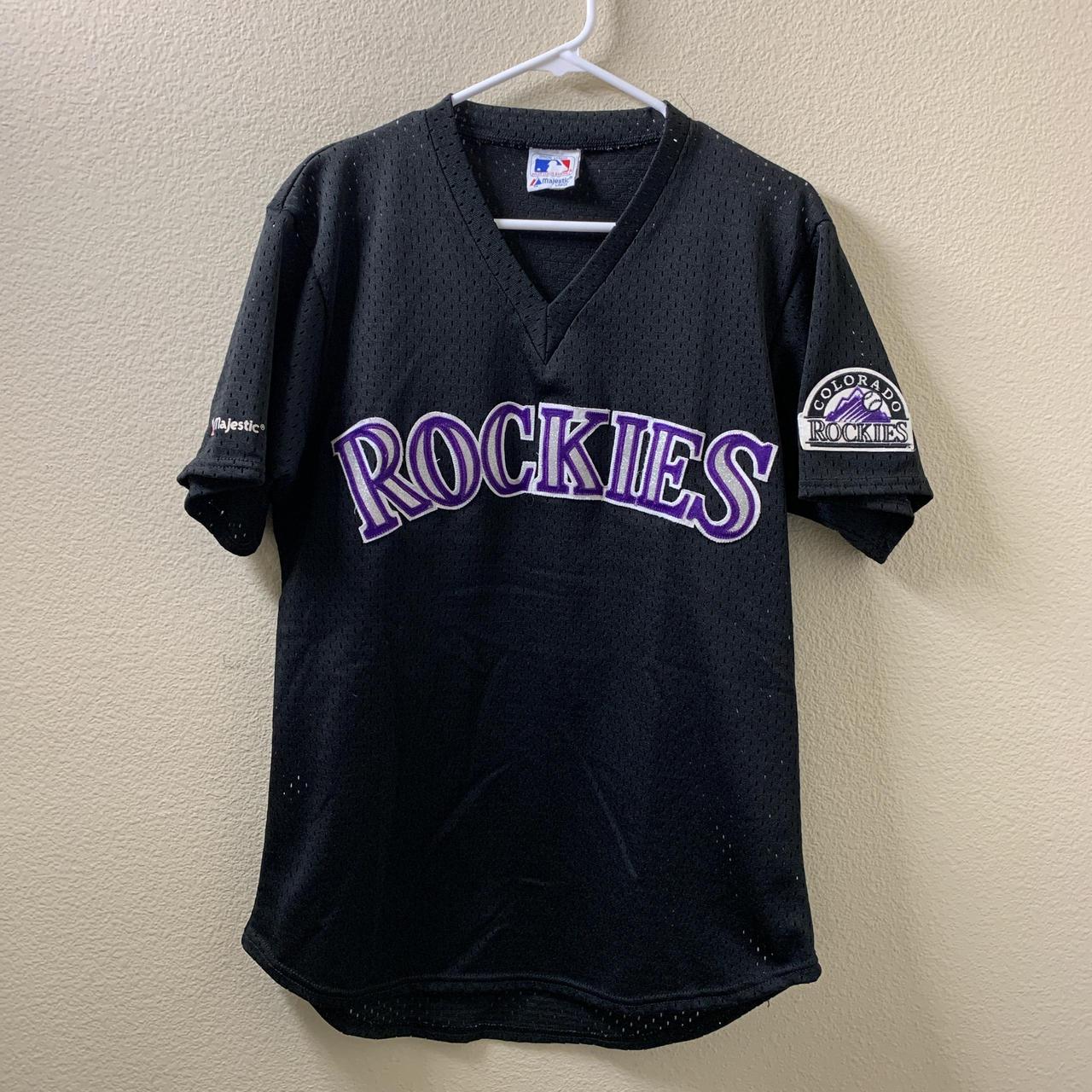 Colorado rockies majestic jersey best sale