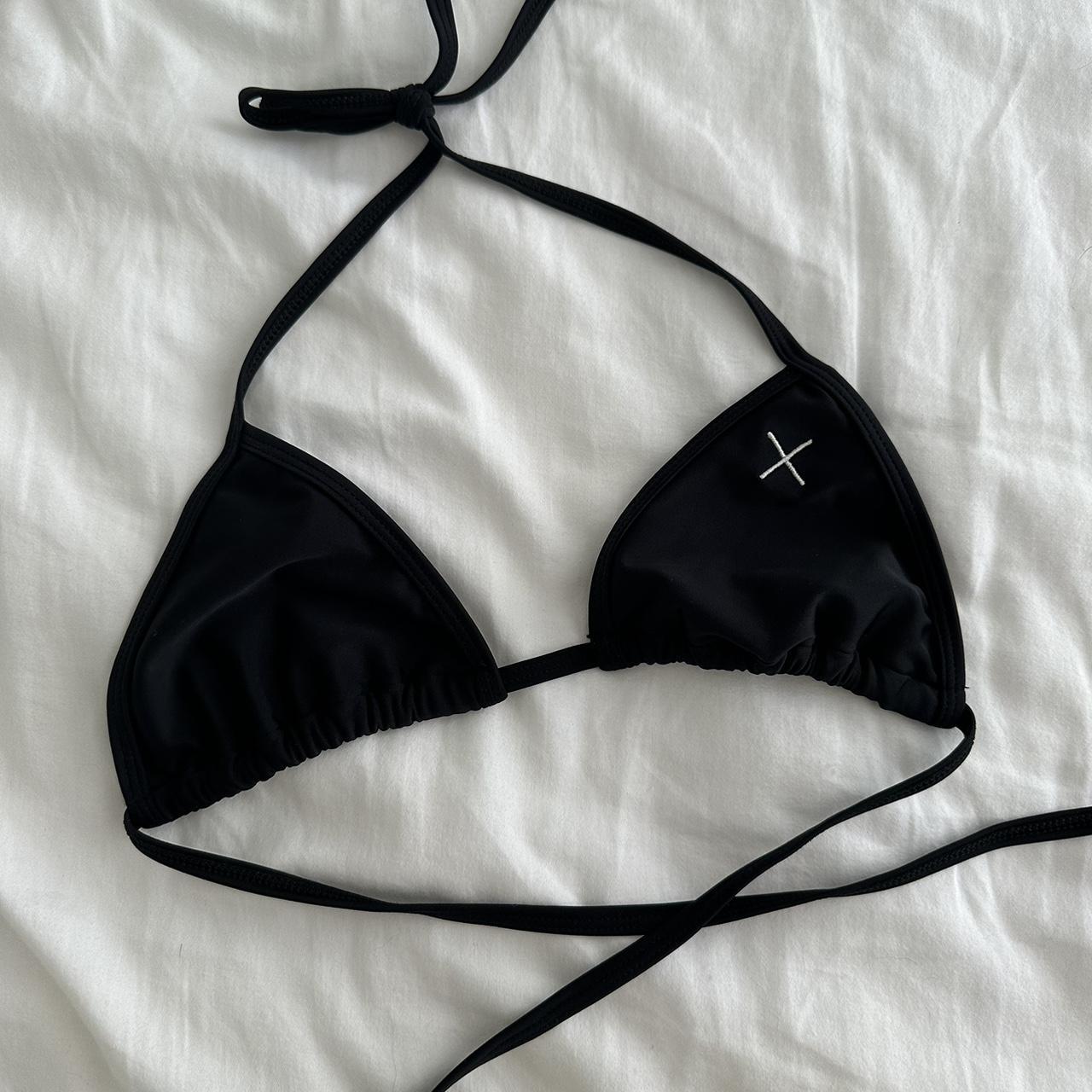 Frankies Bikinis Women's Black Bikiniandtankinitops Depop