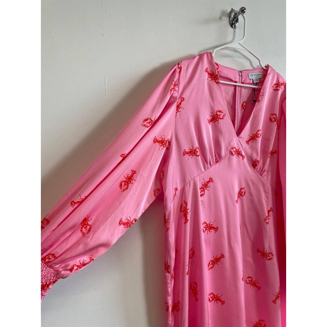 Never Fully Dressed Lobster Maxi Dress Pink Bloggers... Depop