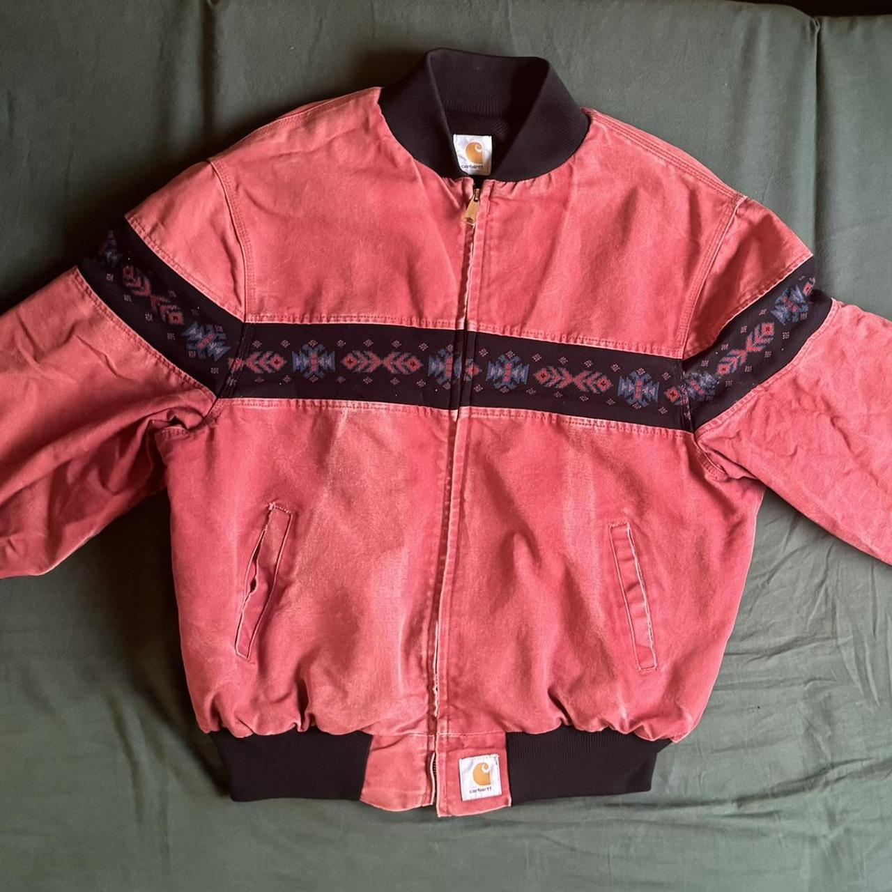 Vintage 80s Carhartt Aztec Southwest Santa Fe...