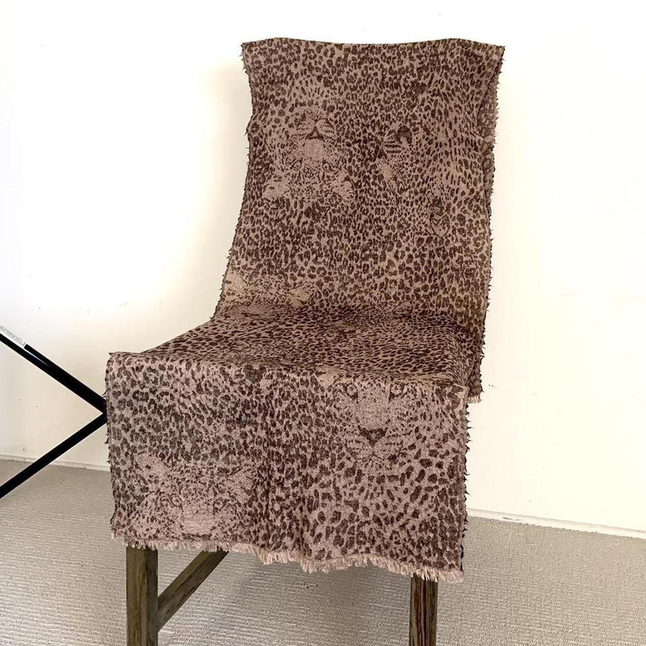 Leopard Jacquard Muffler