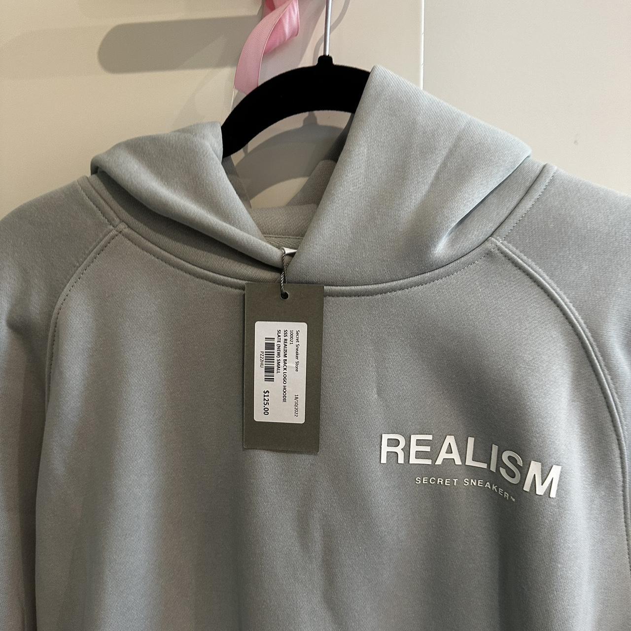 More pics of the Realism hoodie🤍 Depop