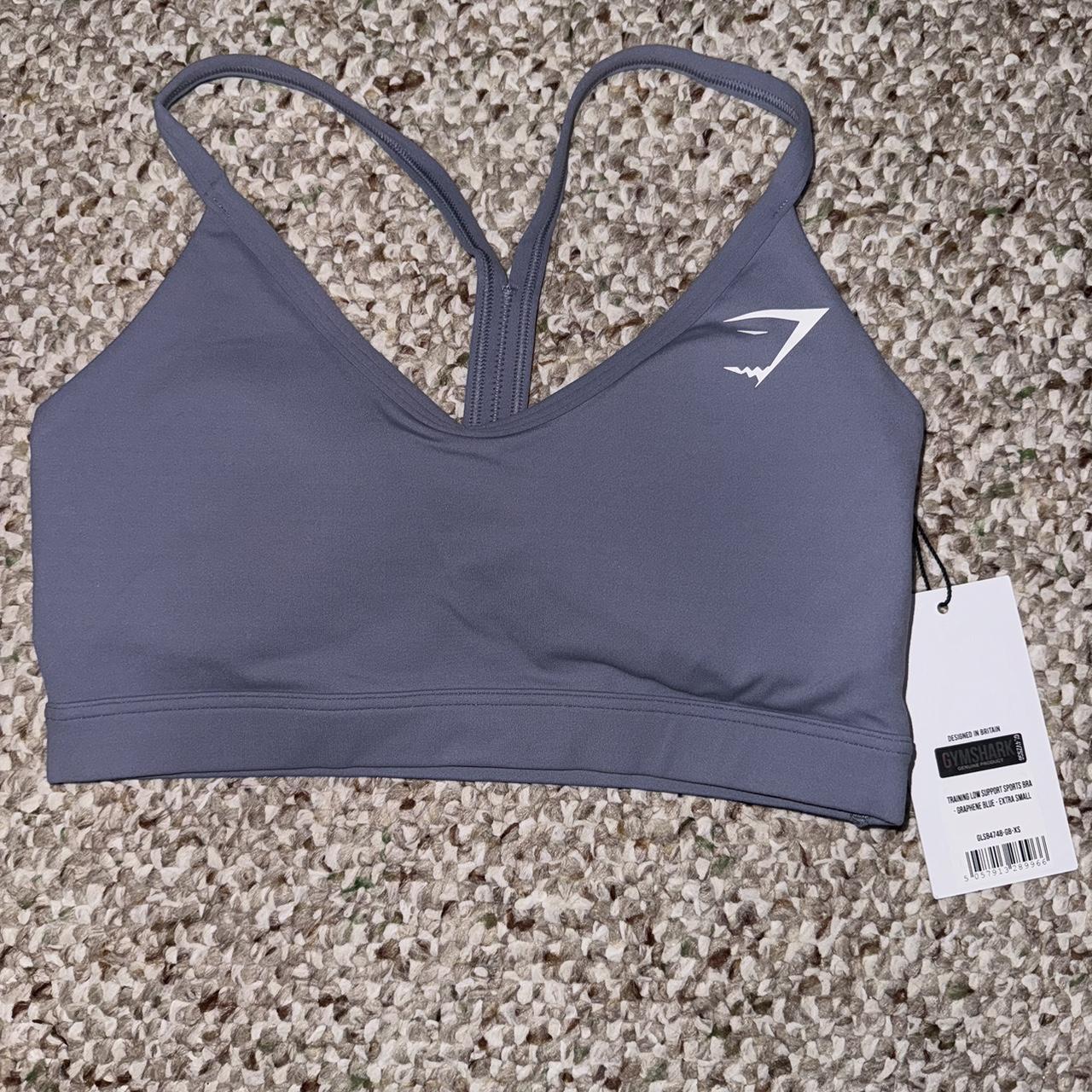Blue sports bra from Gymshark Padded Size XS New... Depop