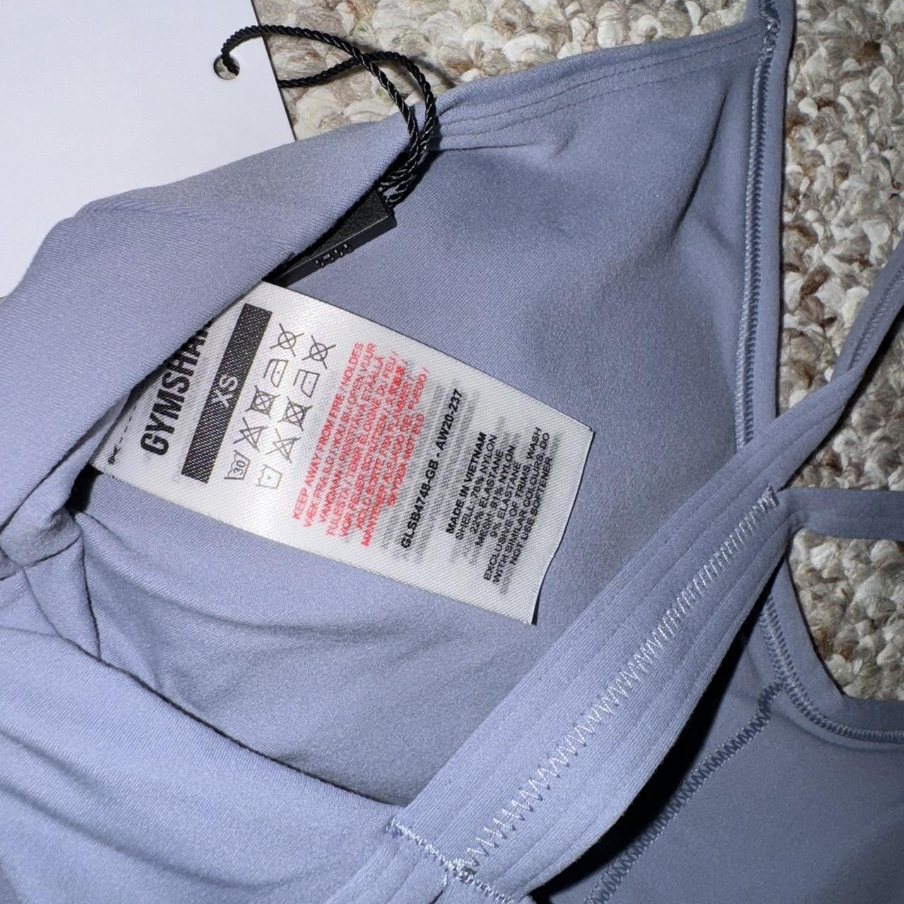 Blue sports bra from Gymshark Padded Size XS New... Depop