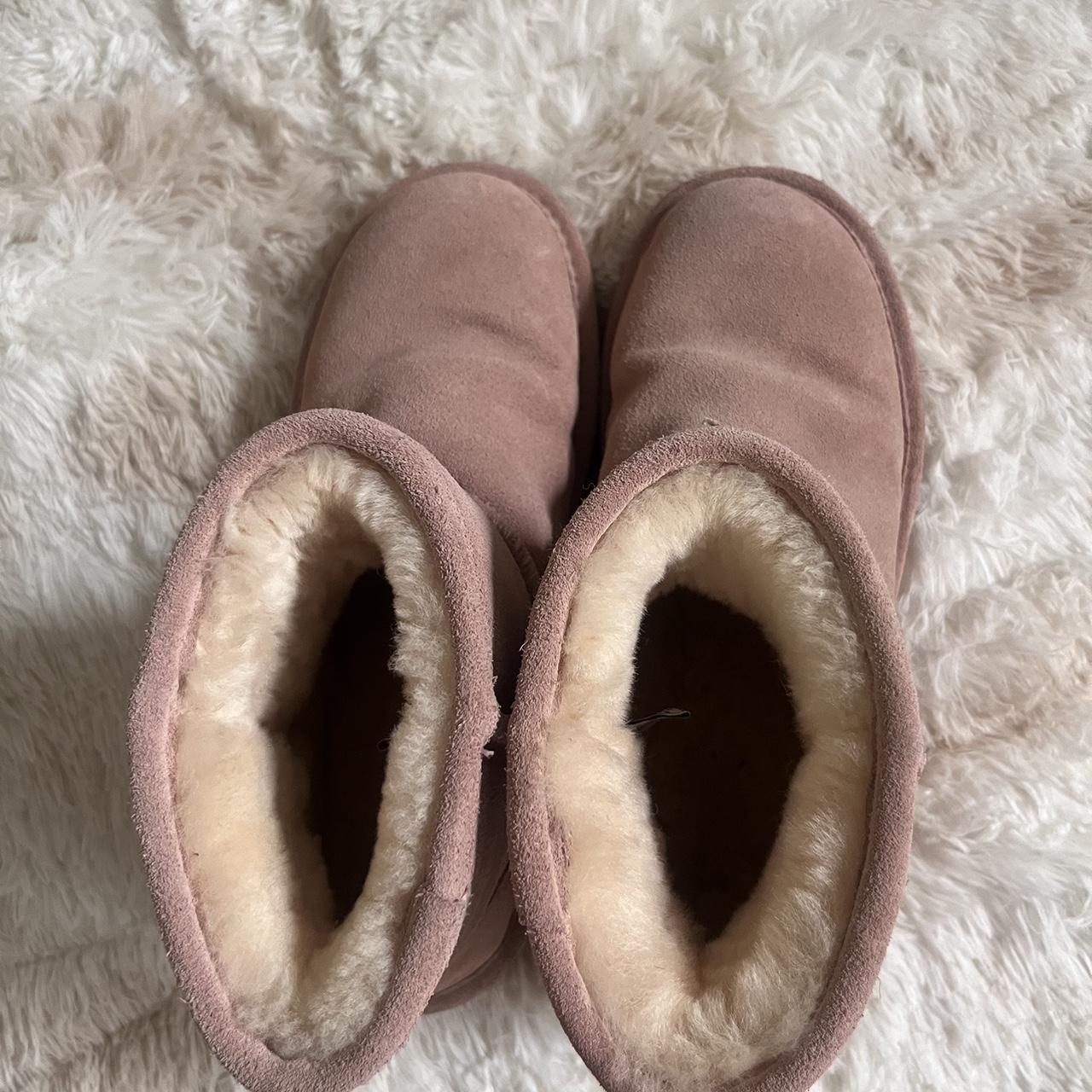 bearpaw pink glitter boots