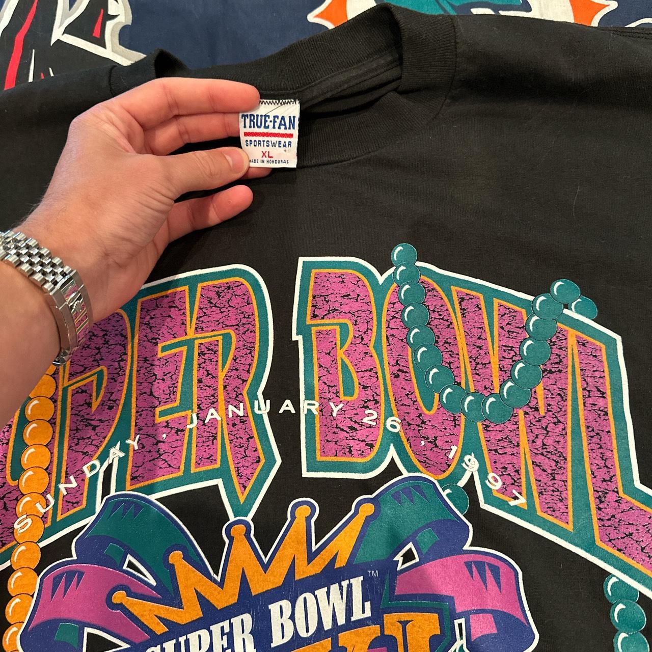 Vintage Super Bowl XLV T-Shirt. NFL Team Apparel - Depop