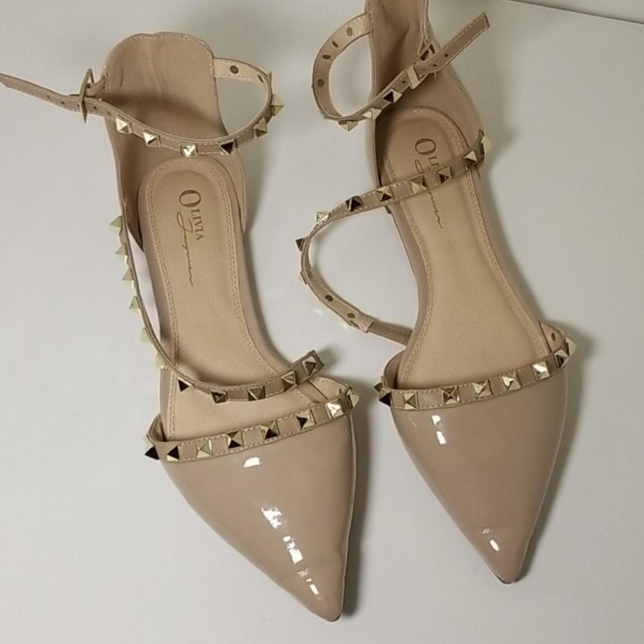 Valentino studded discount flats dupe