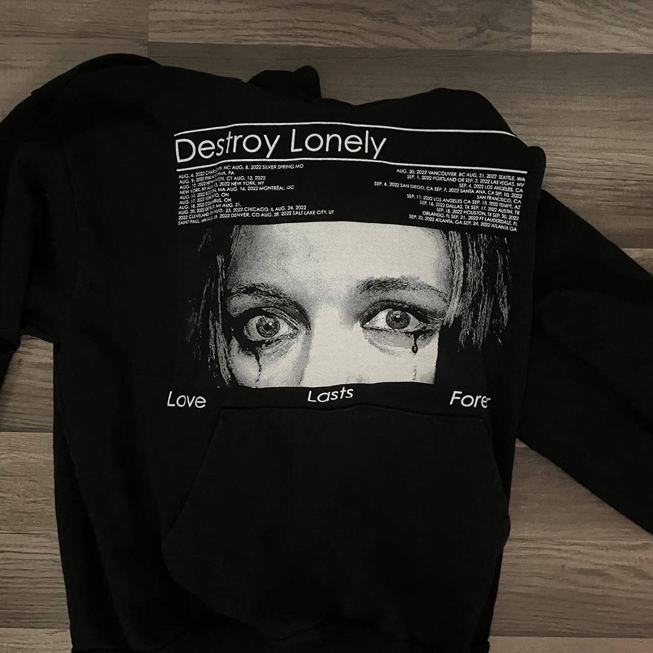Destroy Lonely tour hoodie #opium #destroylonely... - Depop