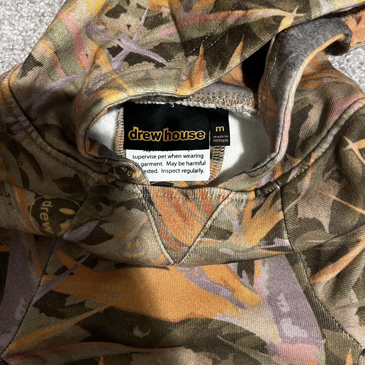 drew house dawg mascot hoodie in drew camo