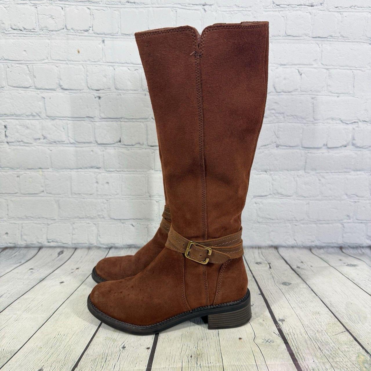 Clarks Women's Knee high Boots - Brown - US 6 – C… - image 6