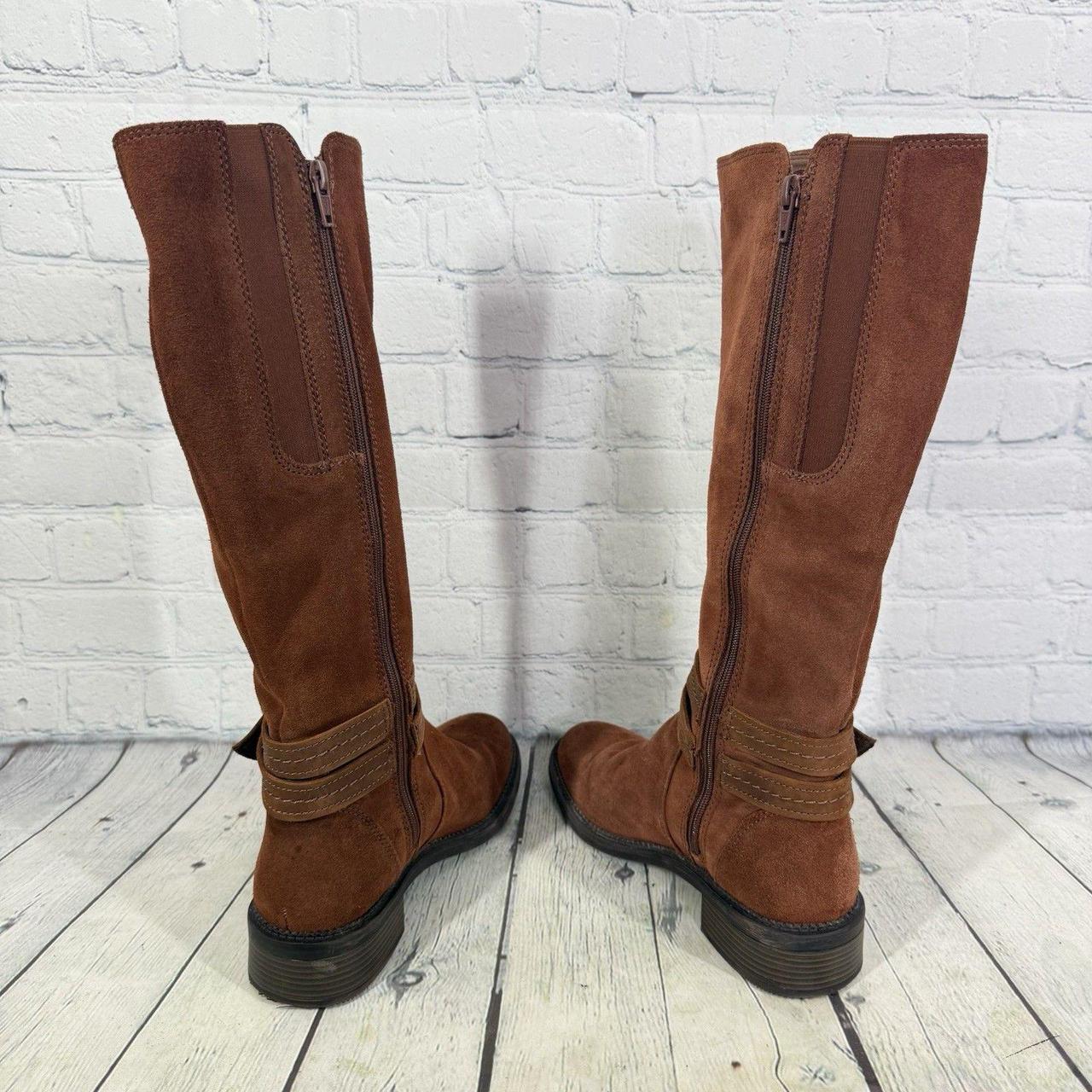 Clarks Women's Knee high Boots - Brown - US 6 – C… - image 5