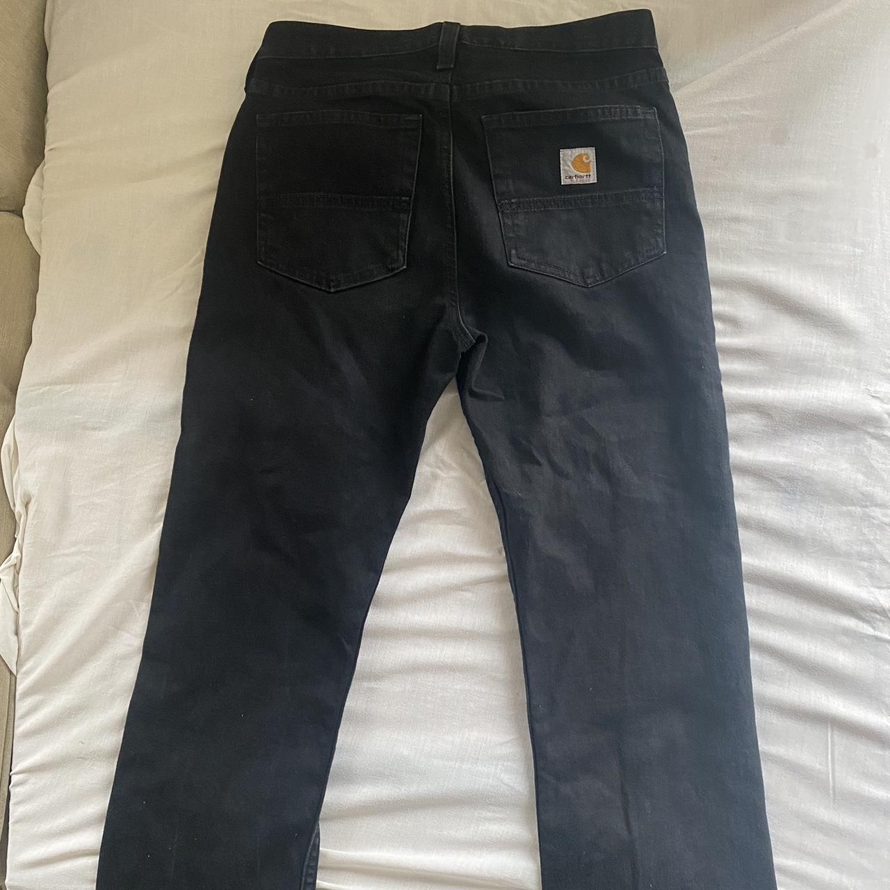 black carhartt trousers waist 30 - Depop