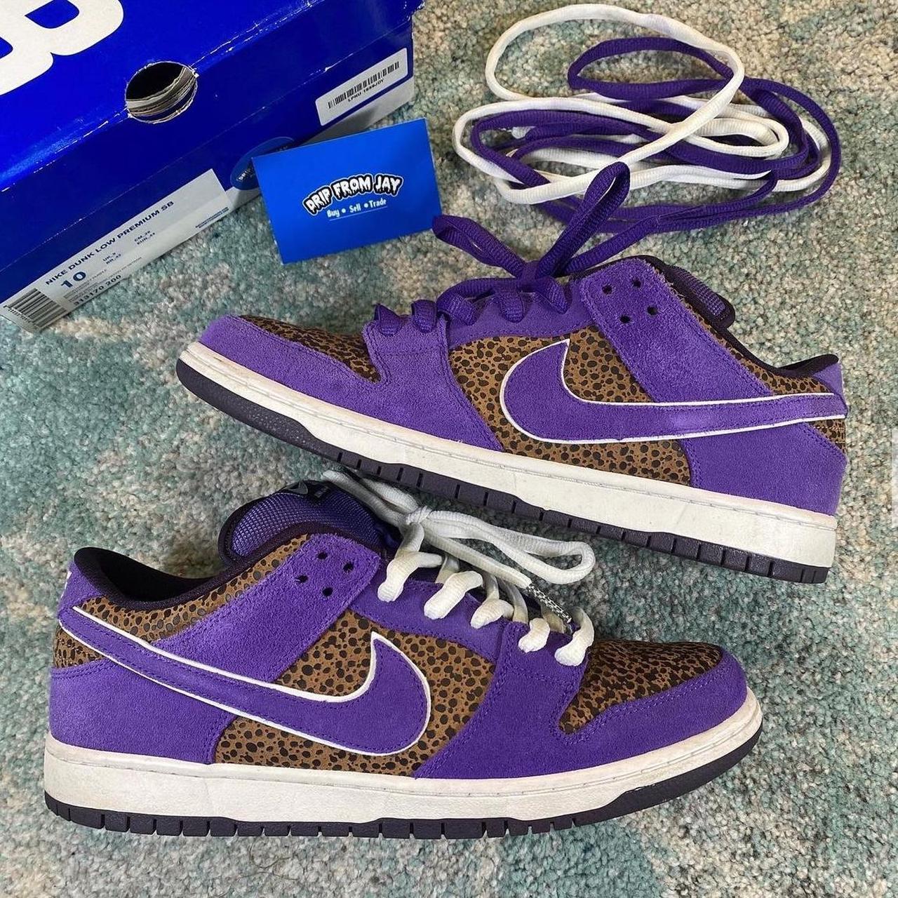 Dunk sb hotsell low purple safari