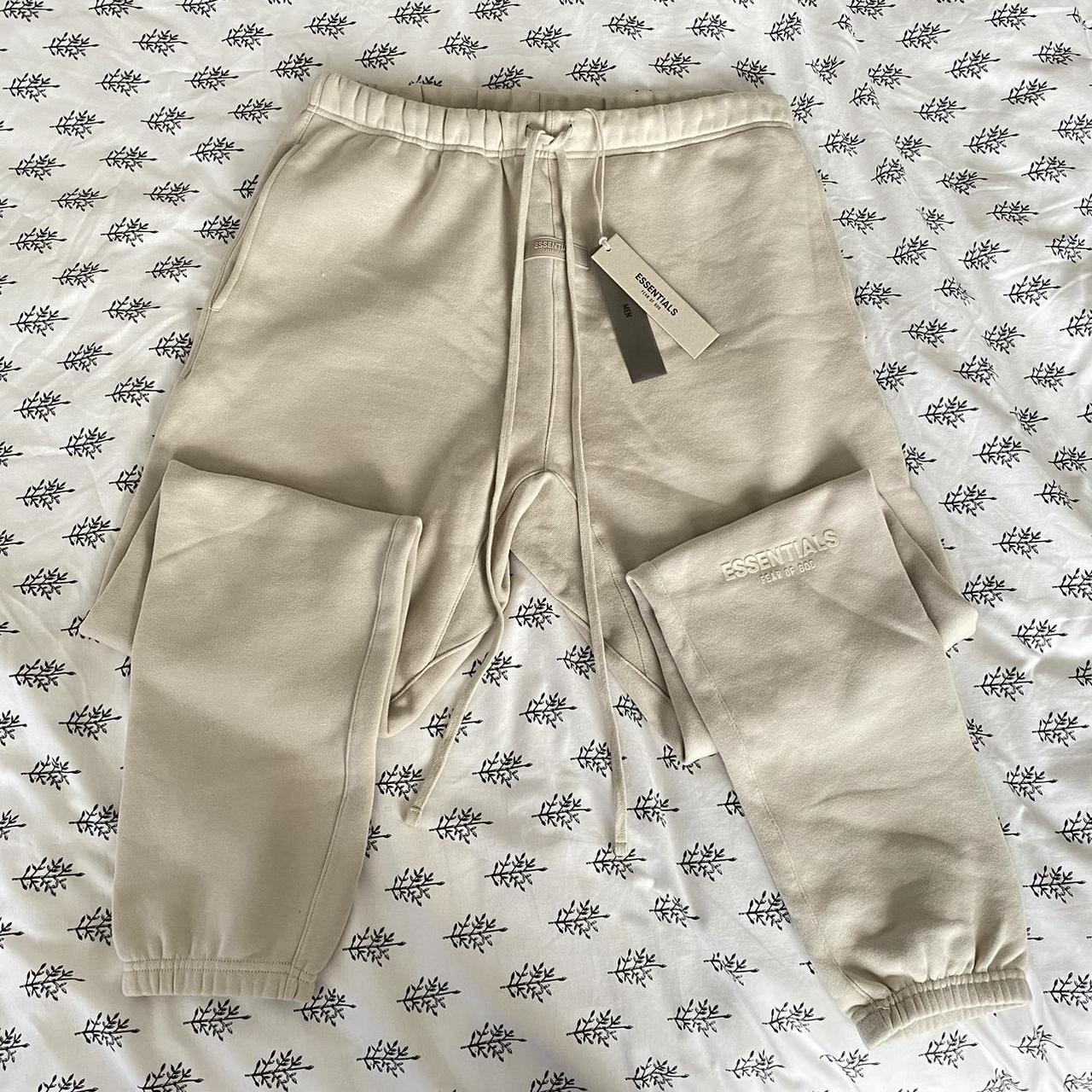 Fear of God retailer tan joggers