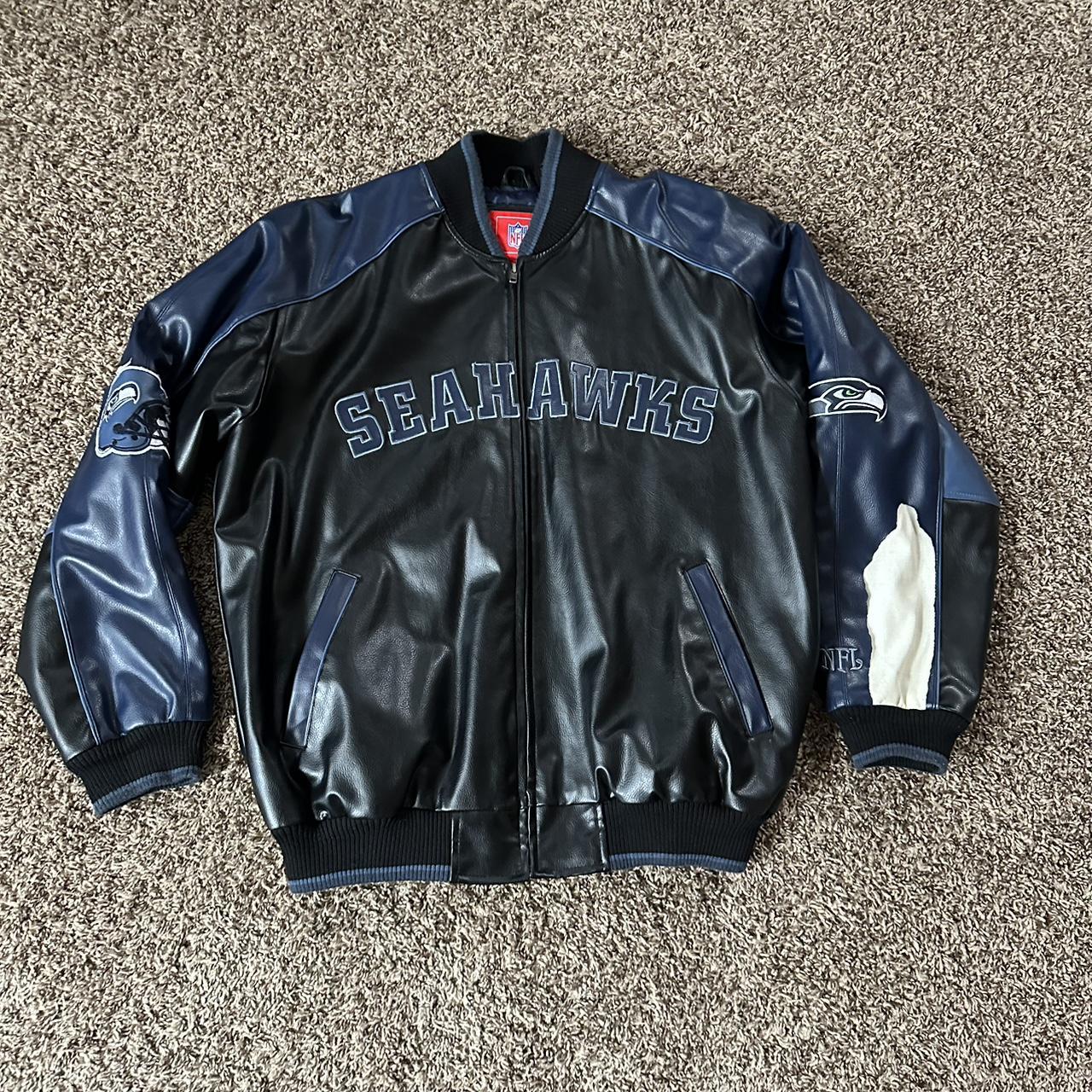 Seattle Seahawks Leather Jacket on Sale, SAVE 45% 