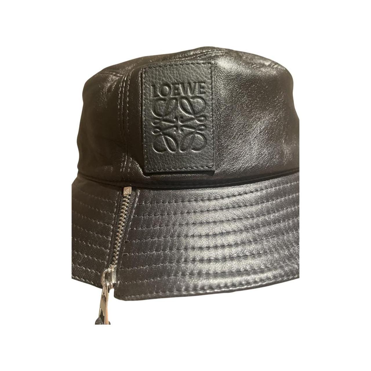 Leather Louis Vuitton bucket hat #designer #mint - Depop
