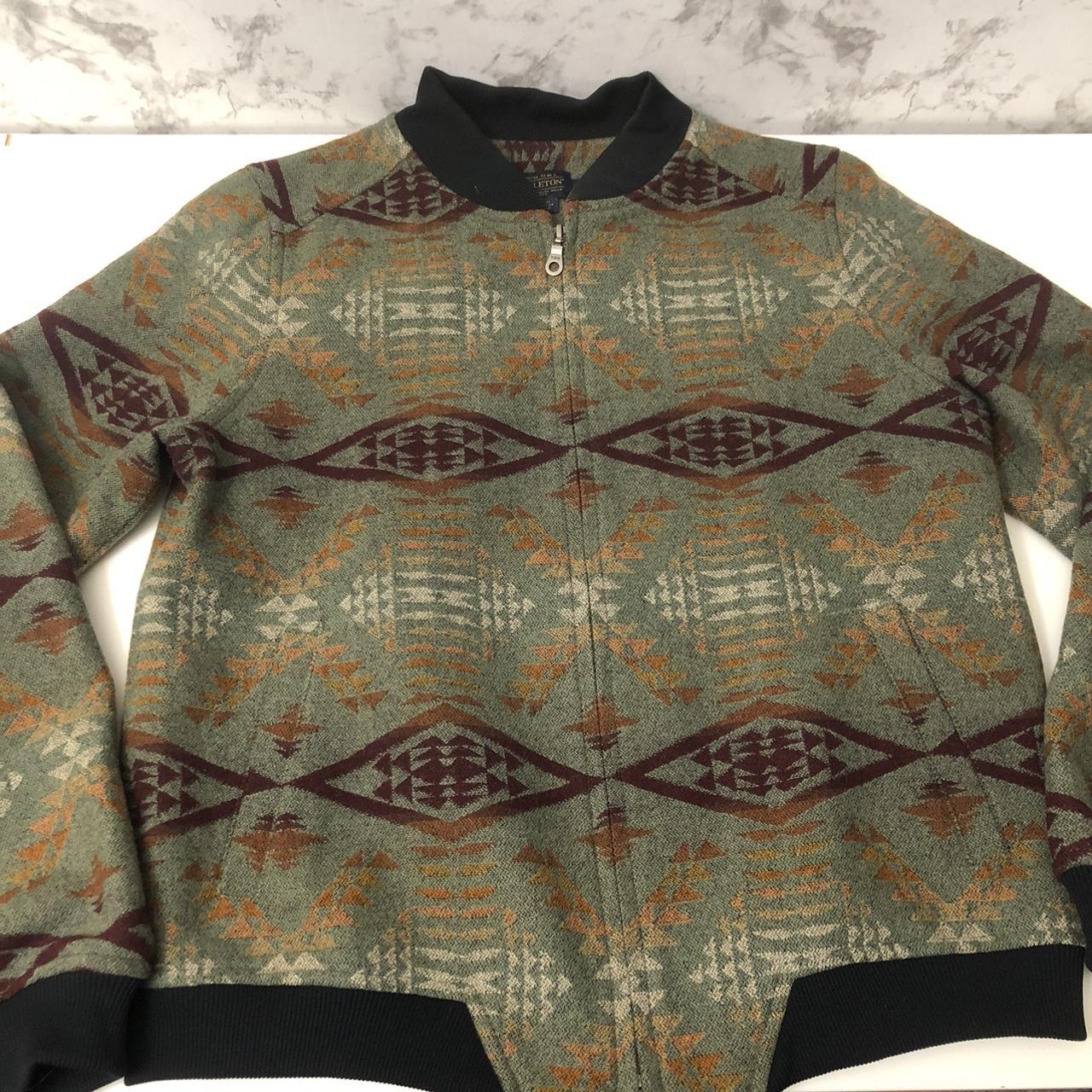 Pendleton Women's Bomber Jacket - Green/Multi - M… - image 3