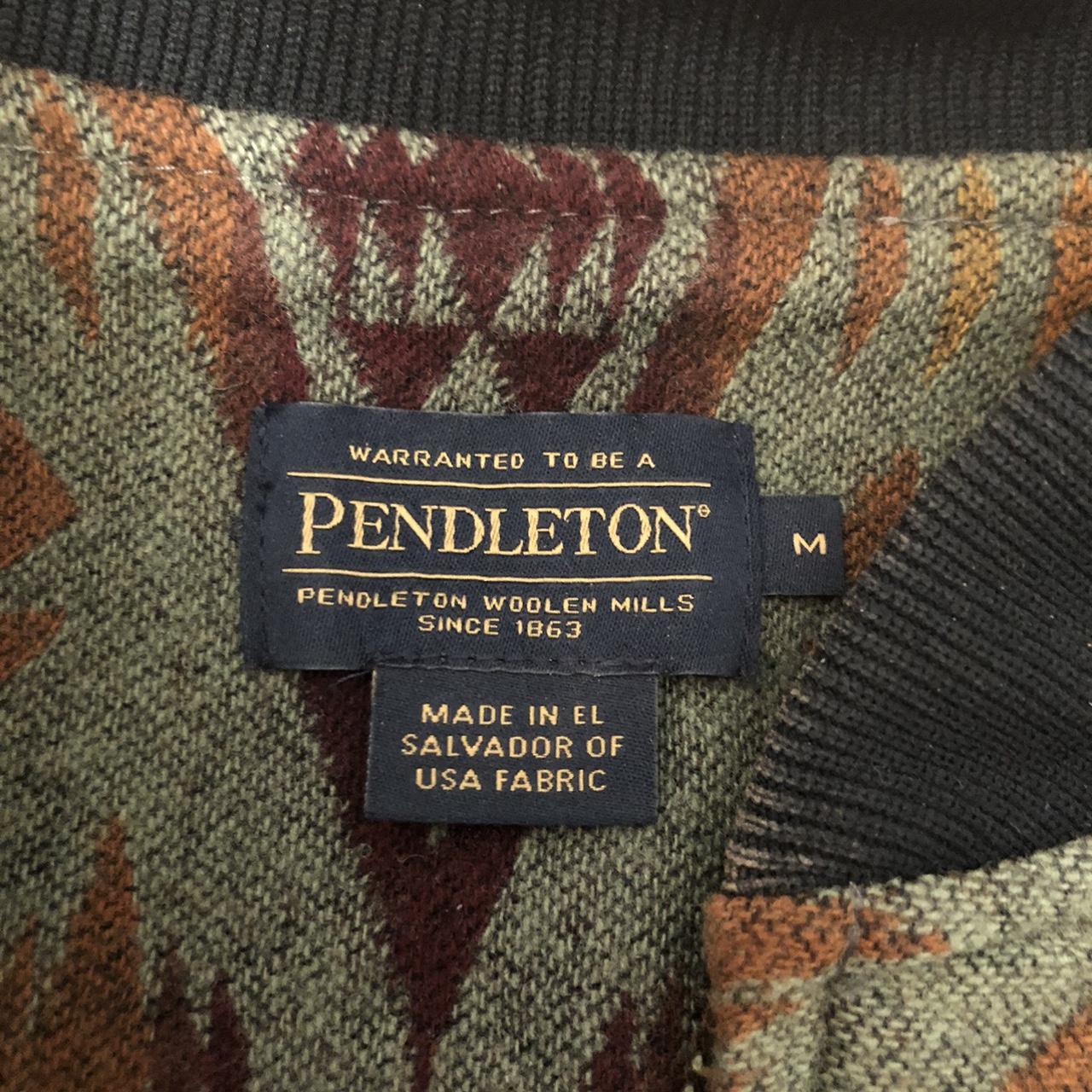 Pendleton Women's Bomber Jacket - Green/Multi - M… - image 4