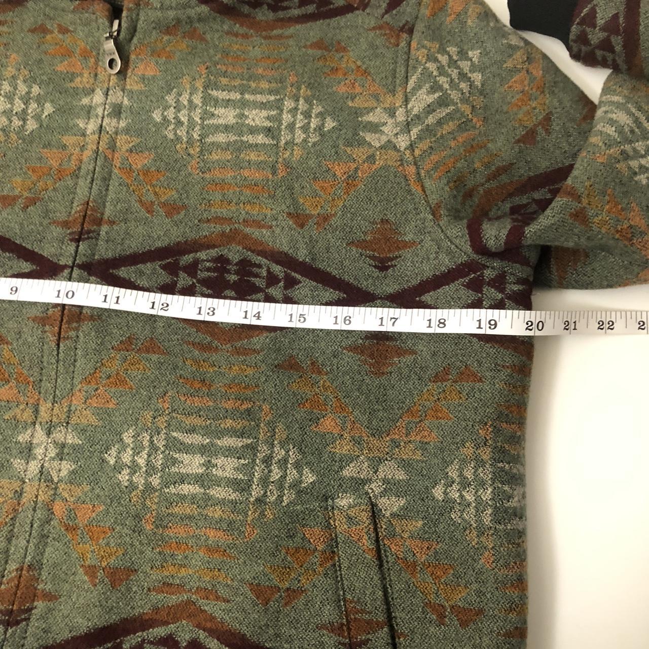 Pendleton Women's Bomber Jacket - Green/Multi - M… - image 6