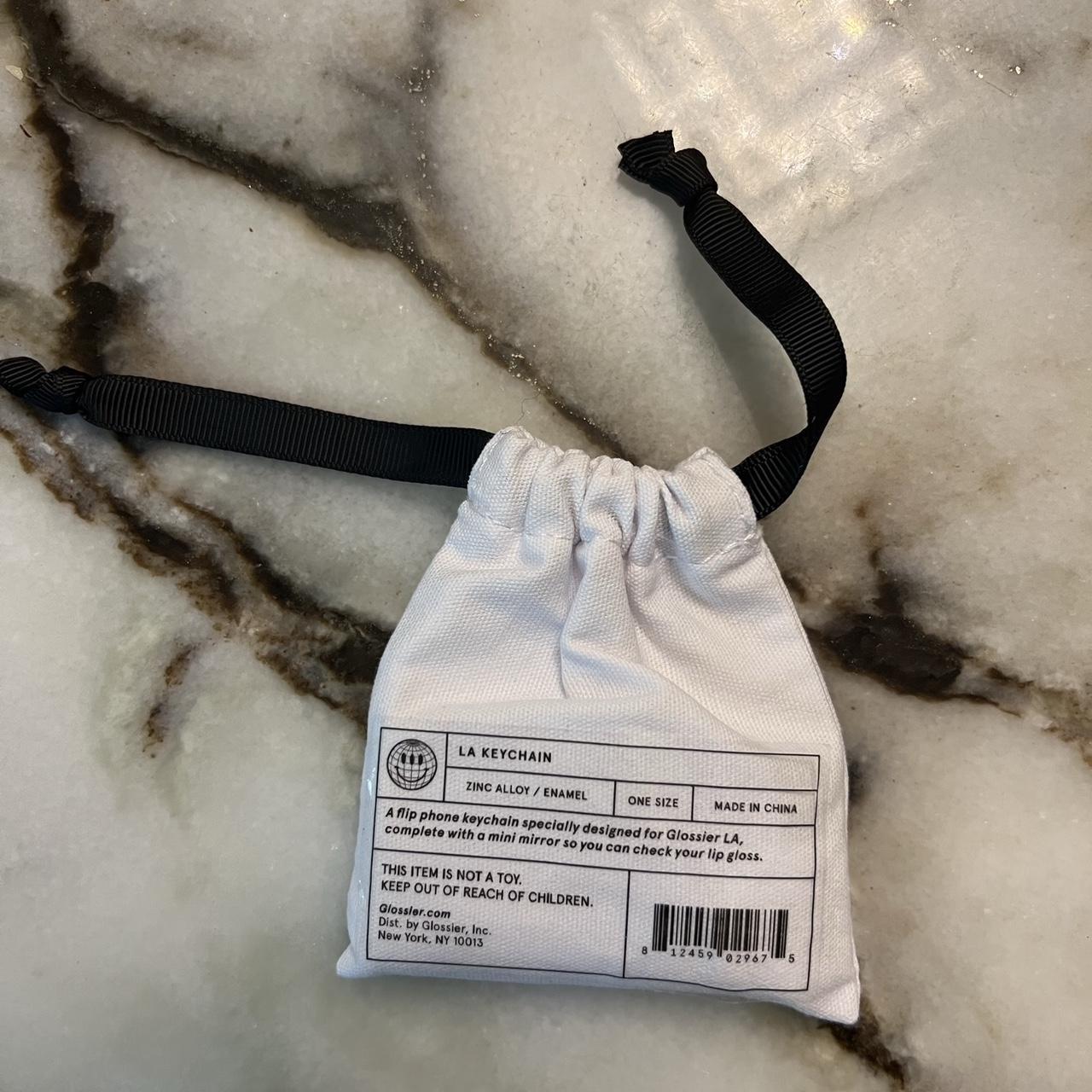 Glossier Collectible Rare LA Keychain Phone in... - Depop