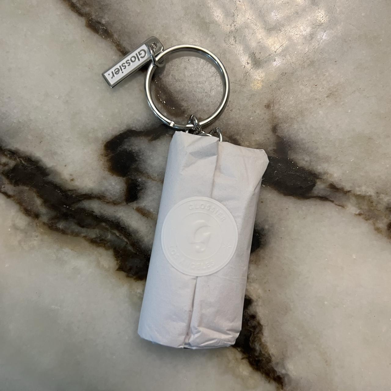 GLOSSIER LA KEYCHAIN - Depop