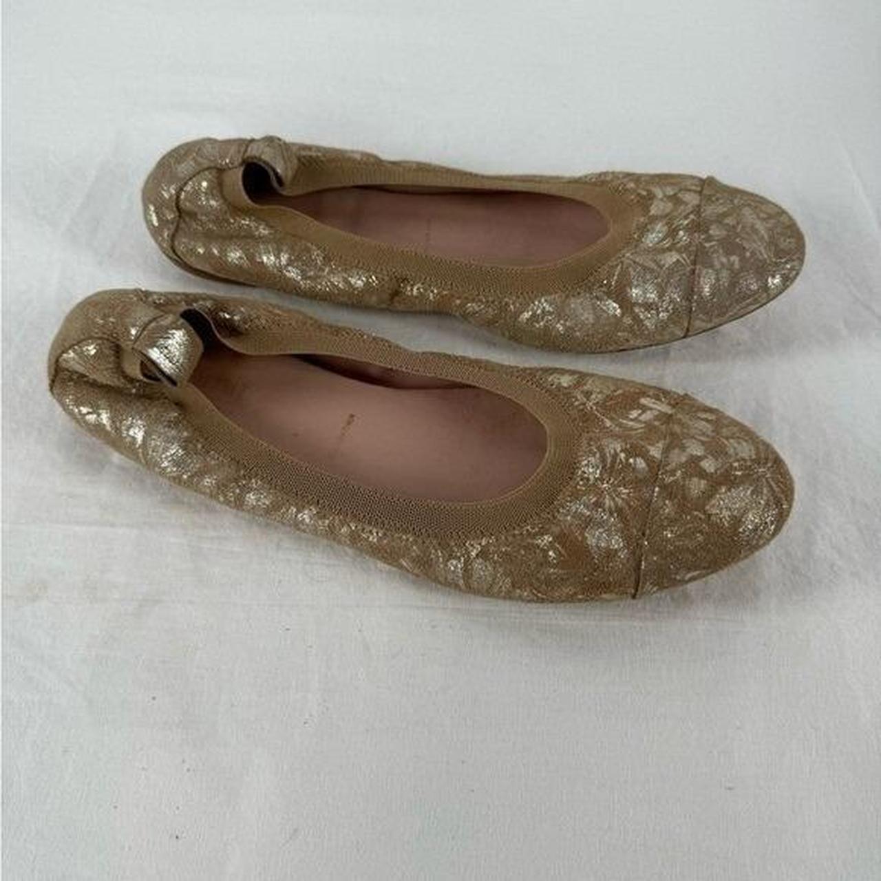 Source Unknown Women's Ballet shoes - Brown/Silve… - image 1