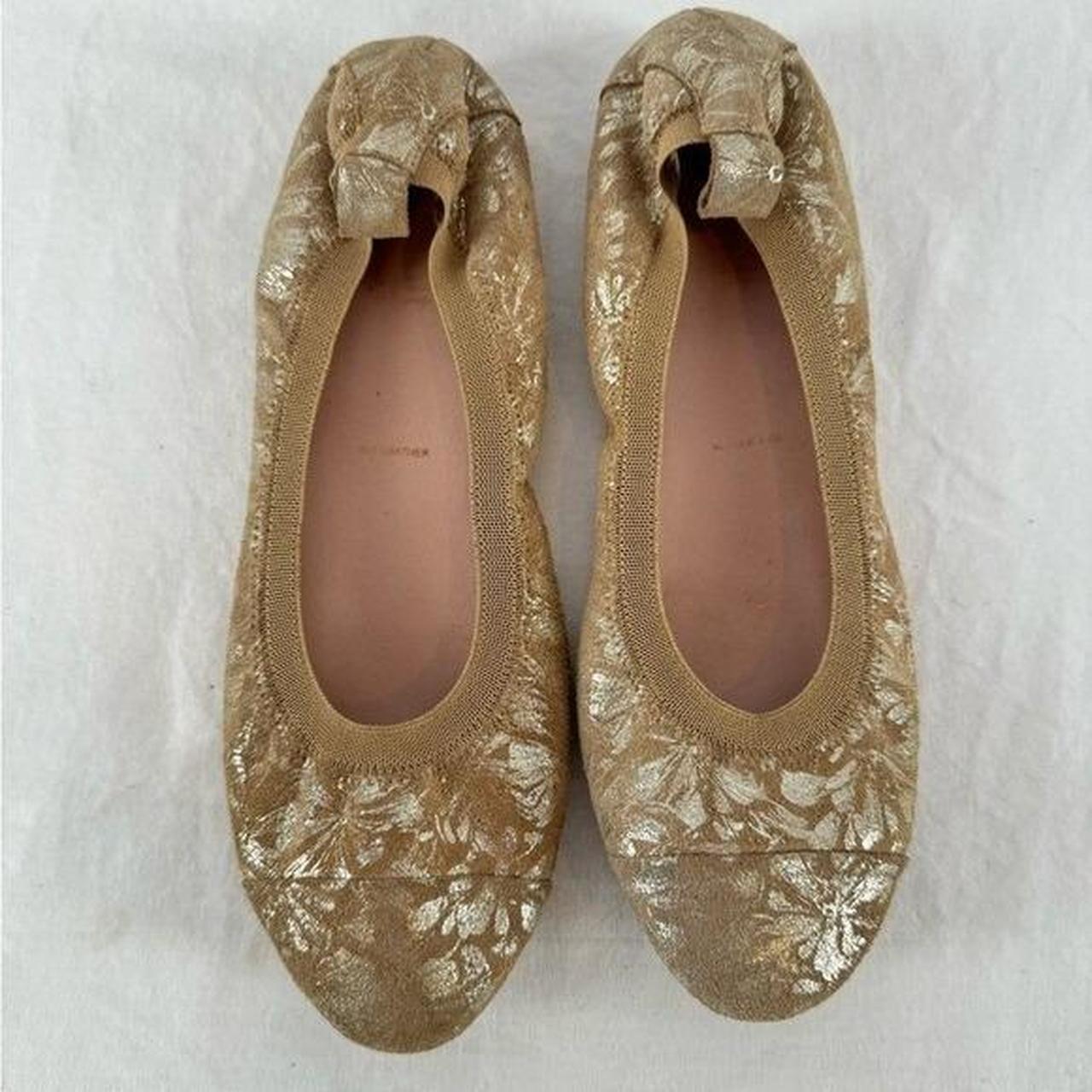 Source Unknown Women's Ballet shoes - Brown/Silve… - image 4