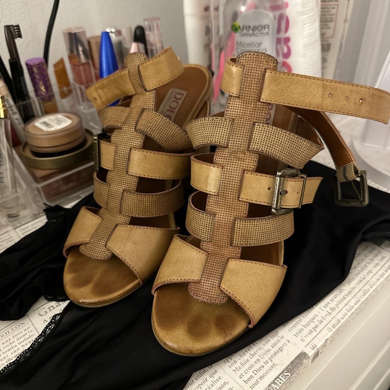 Women's Brown Sandals | Depop