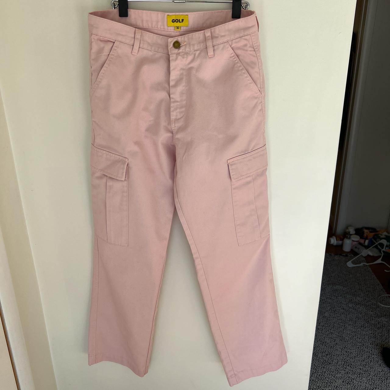 Golf Wang Men's Pink Trousers | Depop