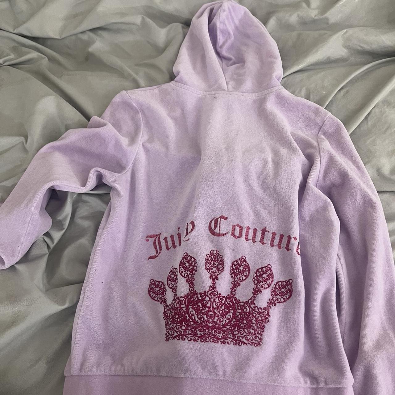 Juicy couture discount hoodie with crown