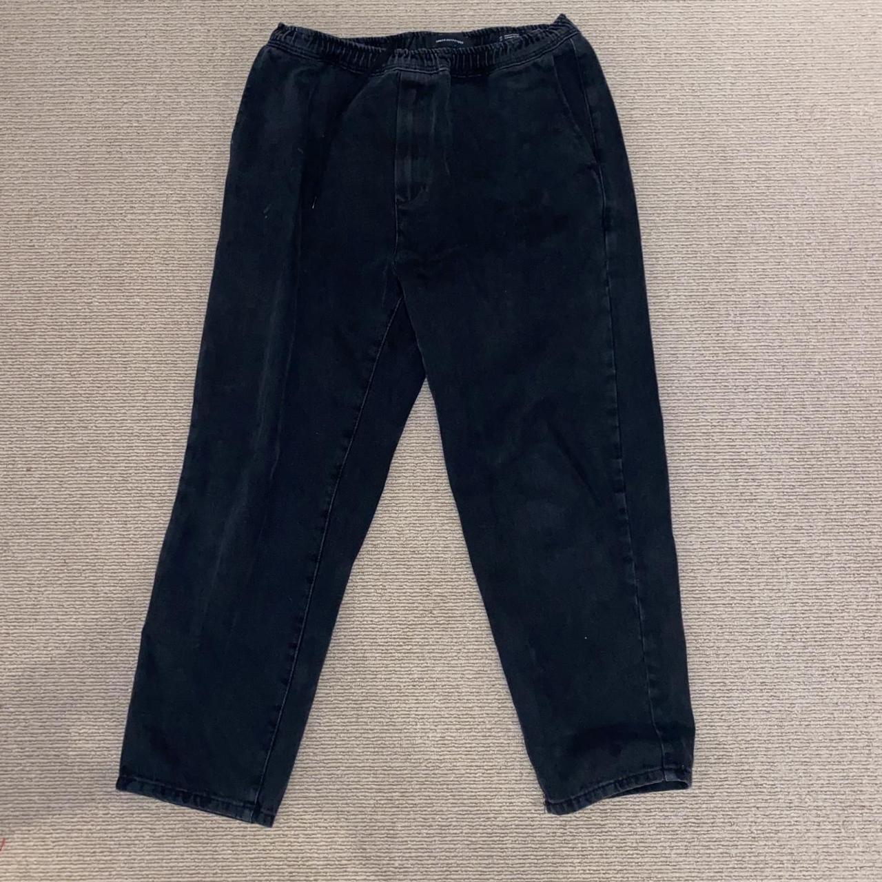 Black orders Unique Urban Outfitters Drawstring Jeans