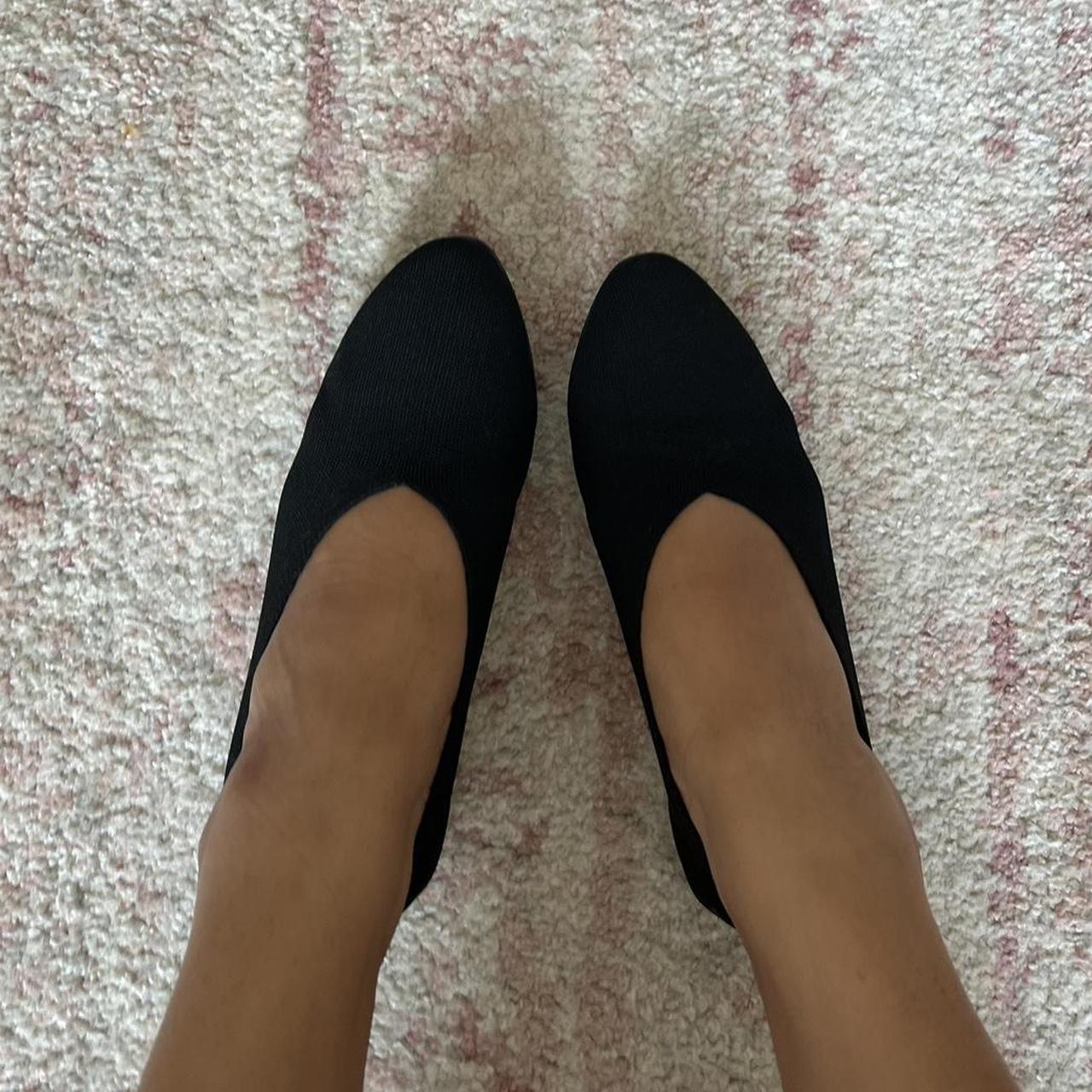 Bernie Mev sock ballet flats; worn once; US size... Depop