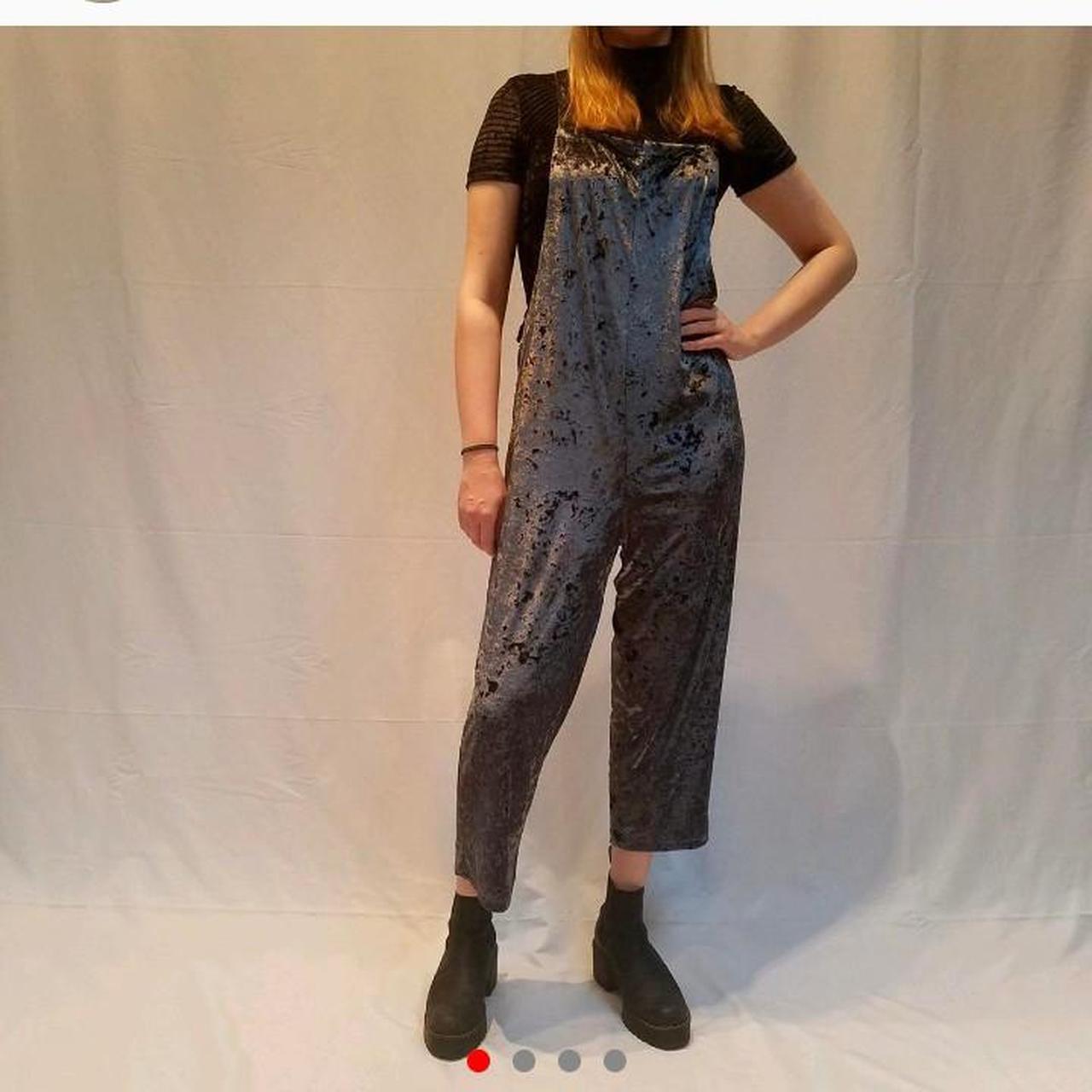 Urban outfitters best sale velvet overalls