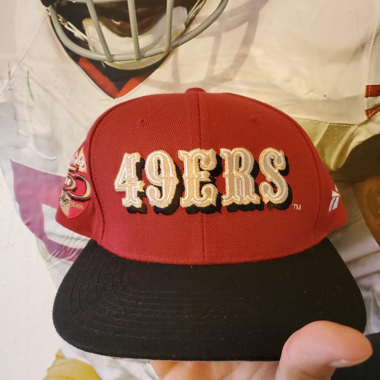 Vintage 1995 San Francisco 49ers Snapback Cap Hat - Depop