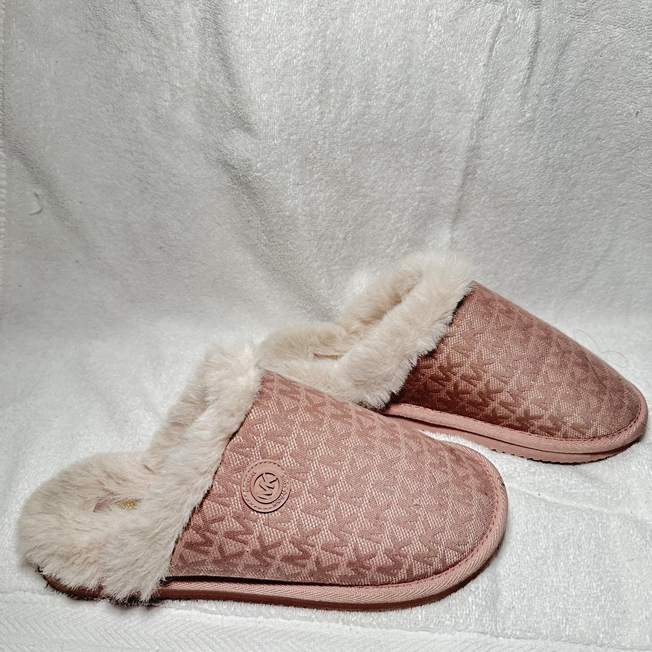 Authentic Michael Kors slippers slippers pink Depop