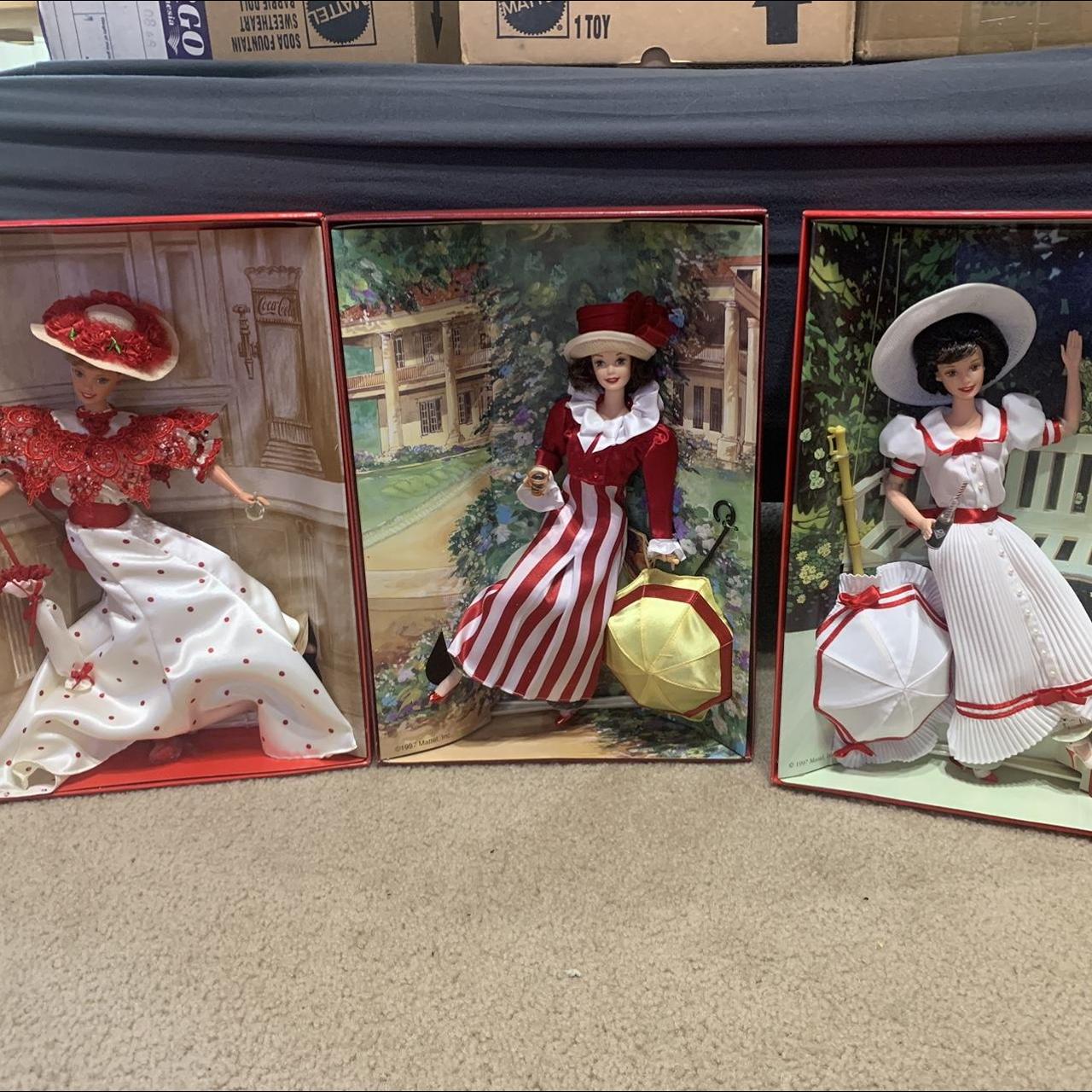 Coca Cola Barbie Set of 3 Fashion Classic Series Depop