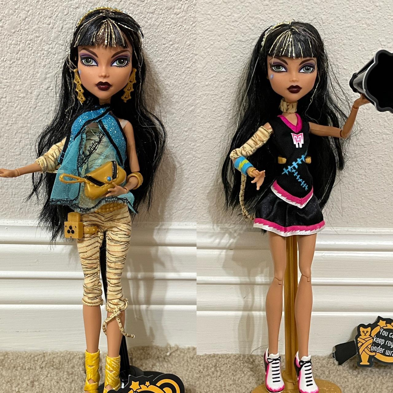 Monster high doll first wave Cleo popular De Nile with accessories