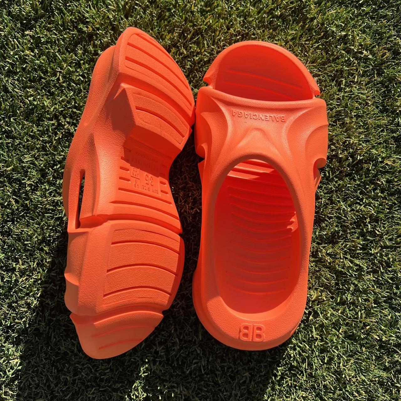 Balenciaga Shoes Balenciaga Sandals Mens Orange Balenciaga Mold