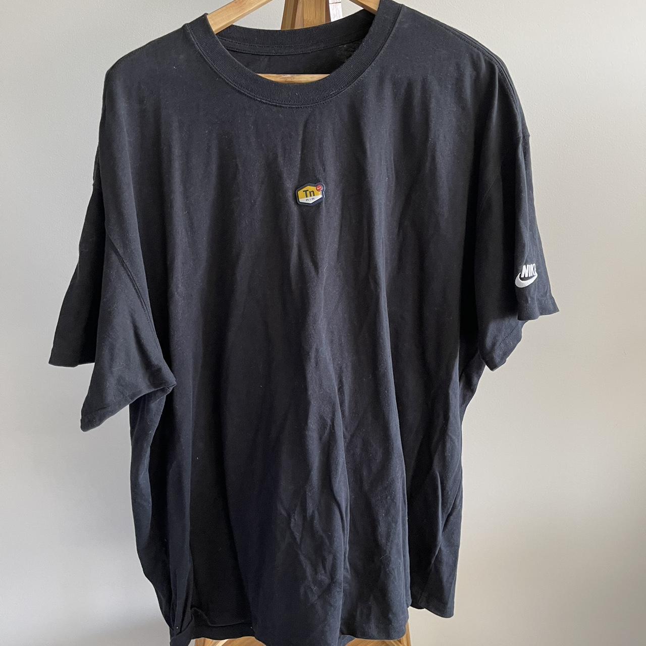 TN T SHIRT BLACK SIZE XXL 9/10 CONDITION #nike #tn... - Depop