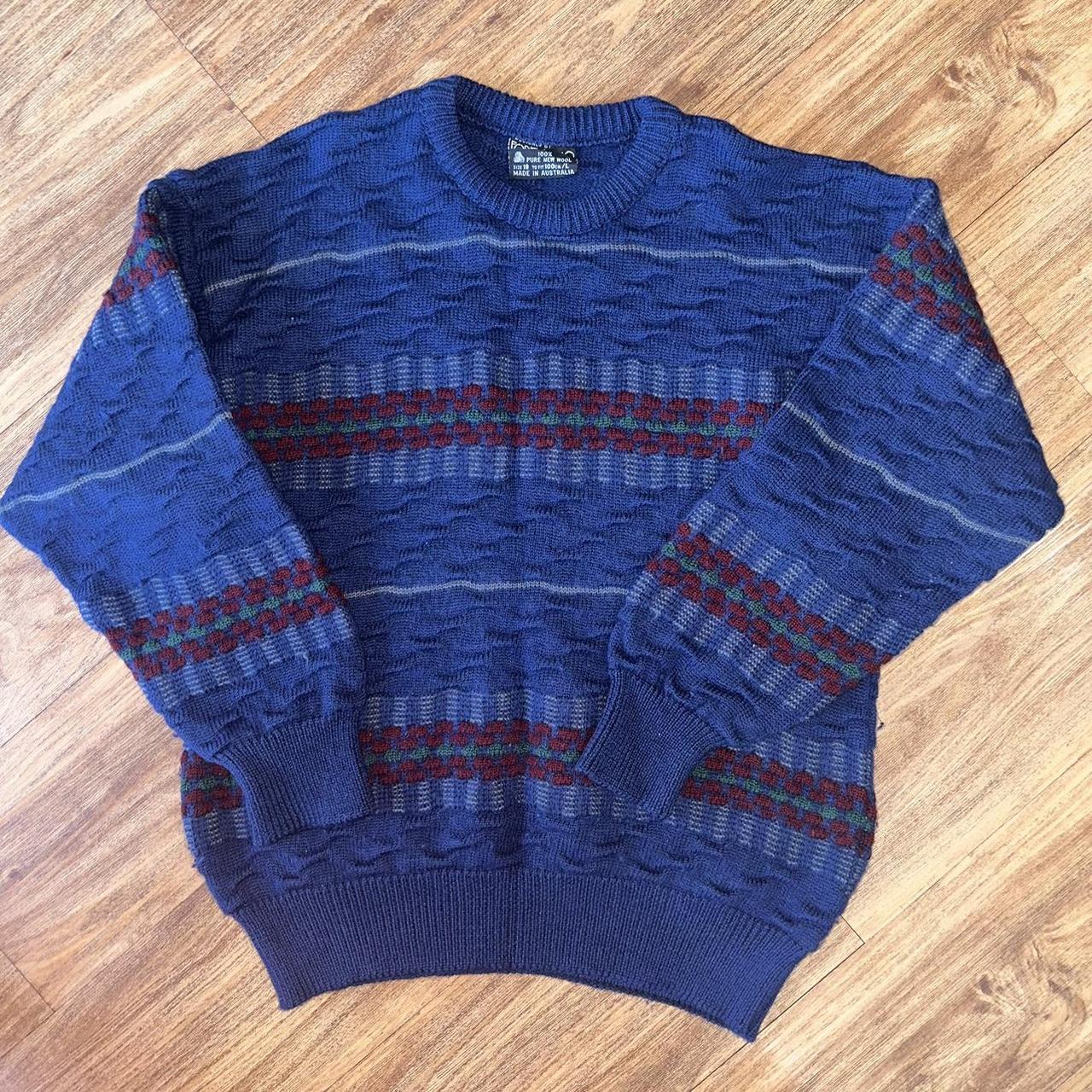 Farentino #vintage #wool #dad #sweater #jumper in a... - Depop