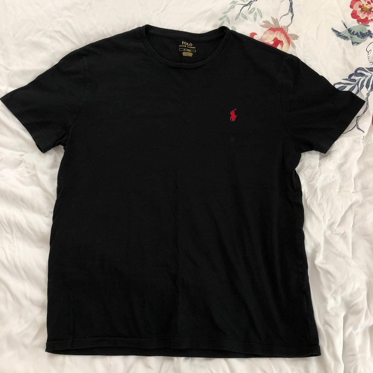 Black Ralph Lauren t-shirt. Very soft! #RalphLauren - Depop