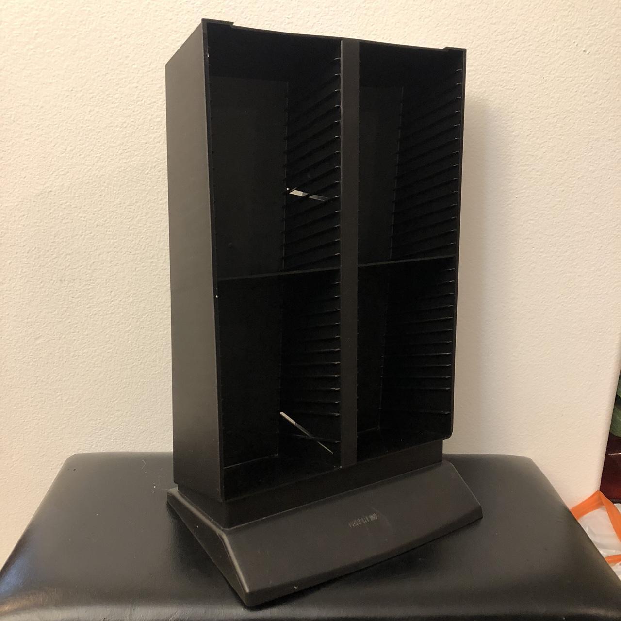 Laserline 60 CD Storage Angle Cut Rack Plastic Table... Depop