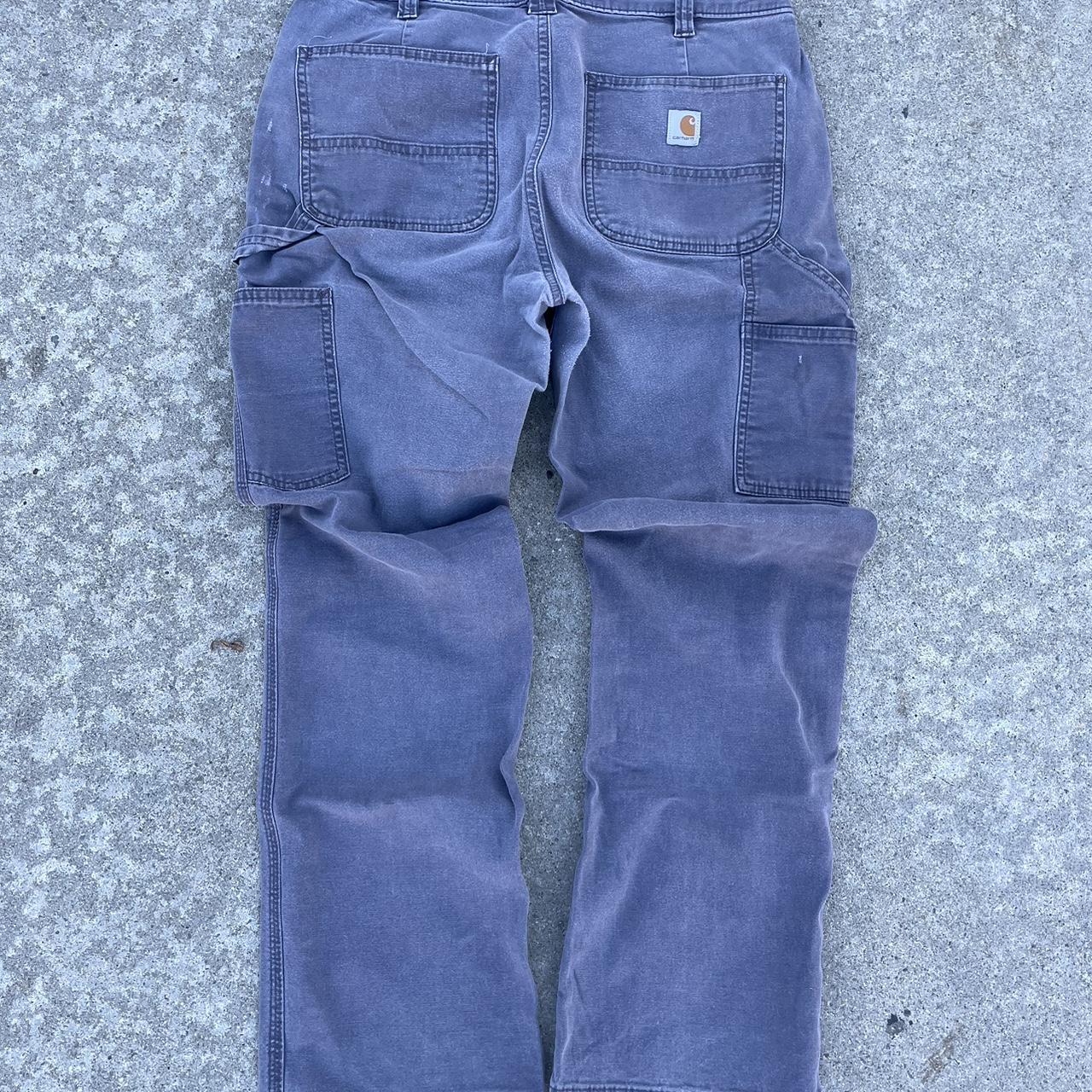 Women’s Gray Carhartt Work Pants. Condition as seen... Depop