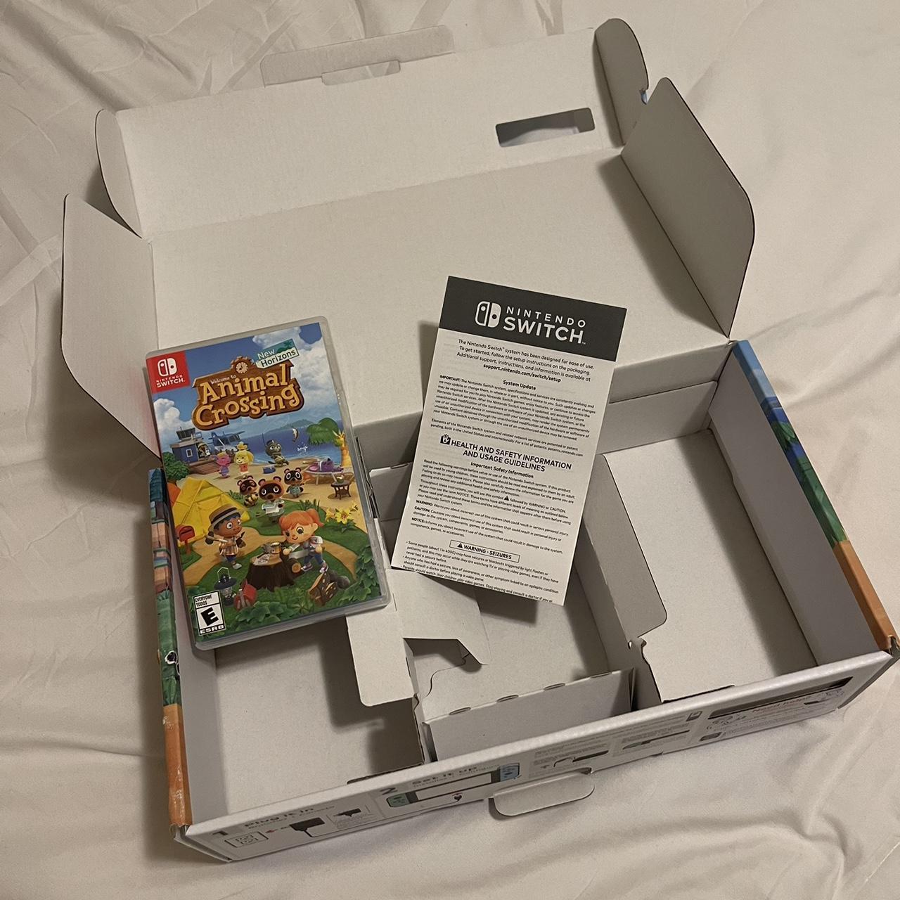 nintendo switch animal crossing BOX AND CASE ONLY.... - Depop