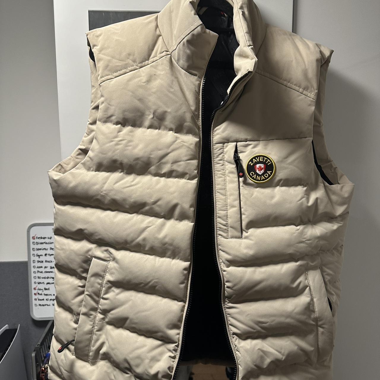 Zavetti Canada Gillet Cream, Like new only