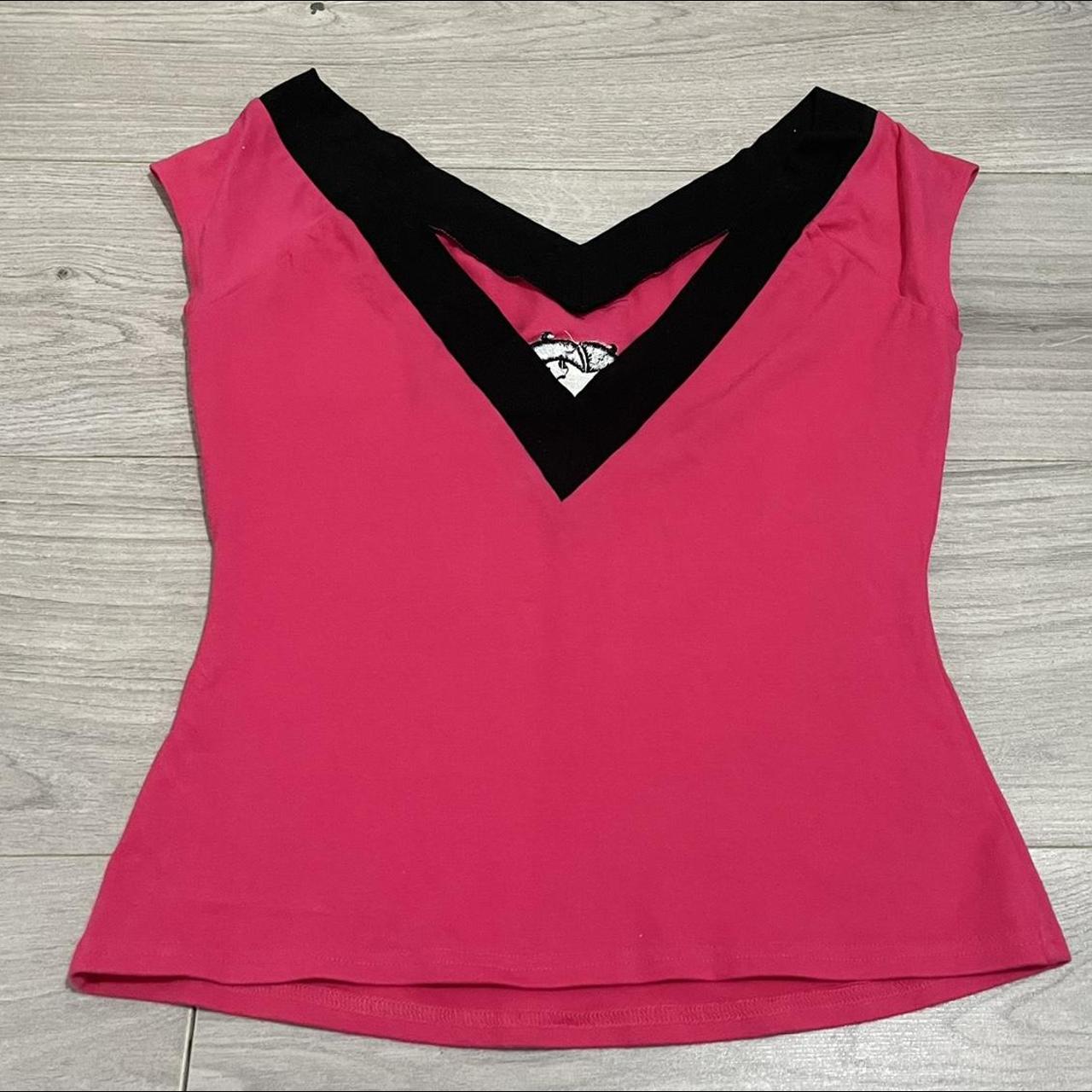 La Senza Womens Pink Crop Top Depop