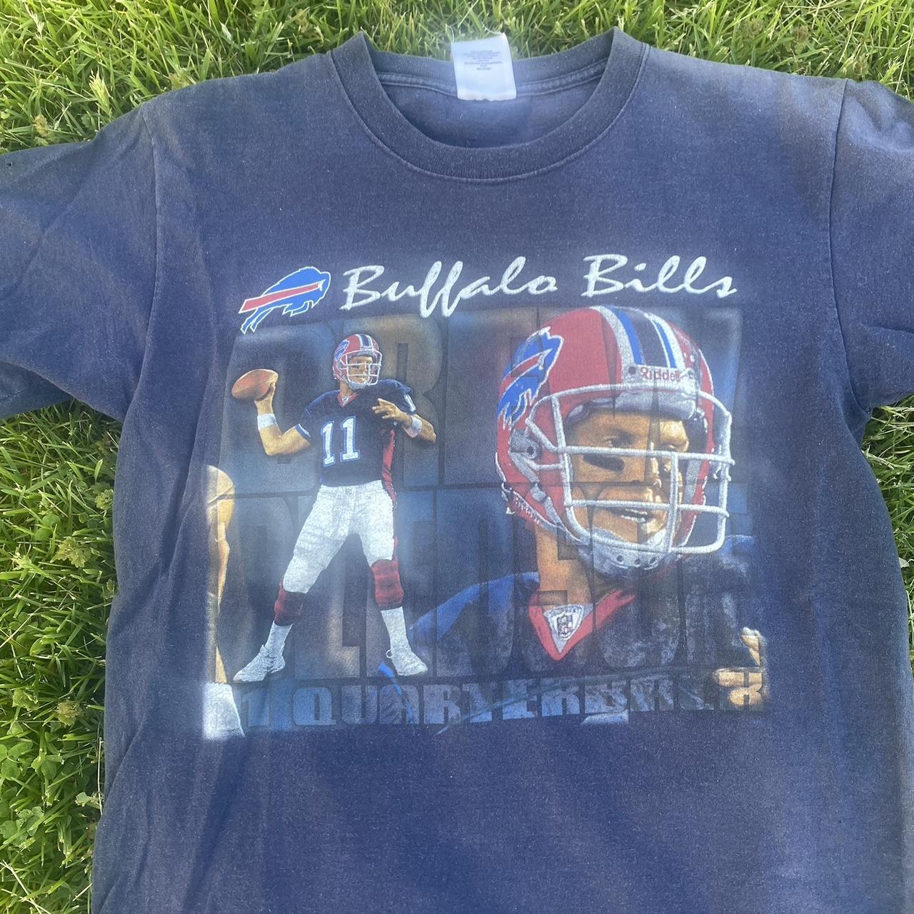 Tops  Vintage Buffalo Bills Football Helmet Navy Tshirt Buffalo