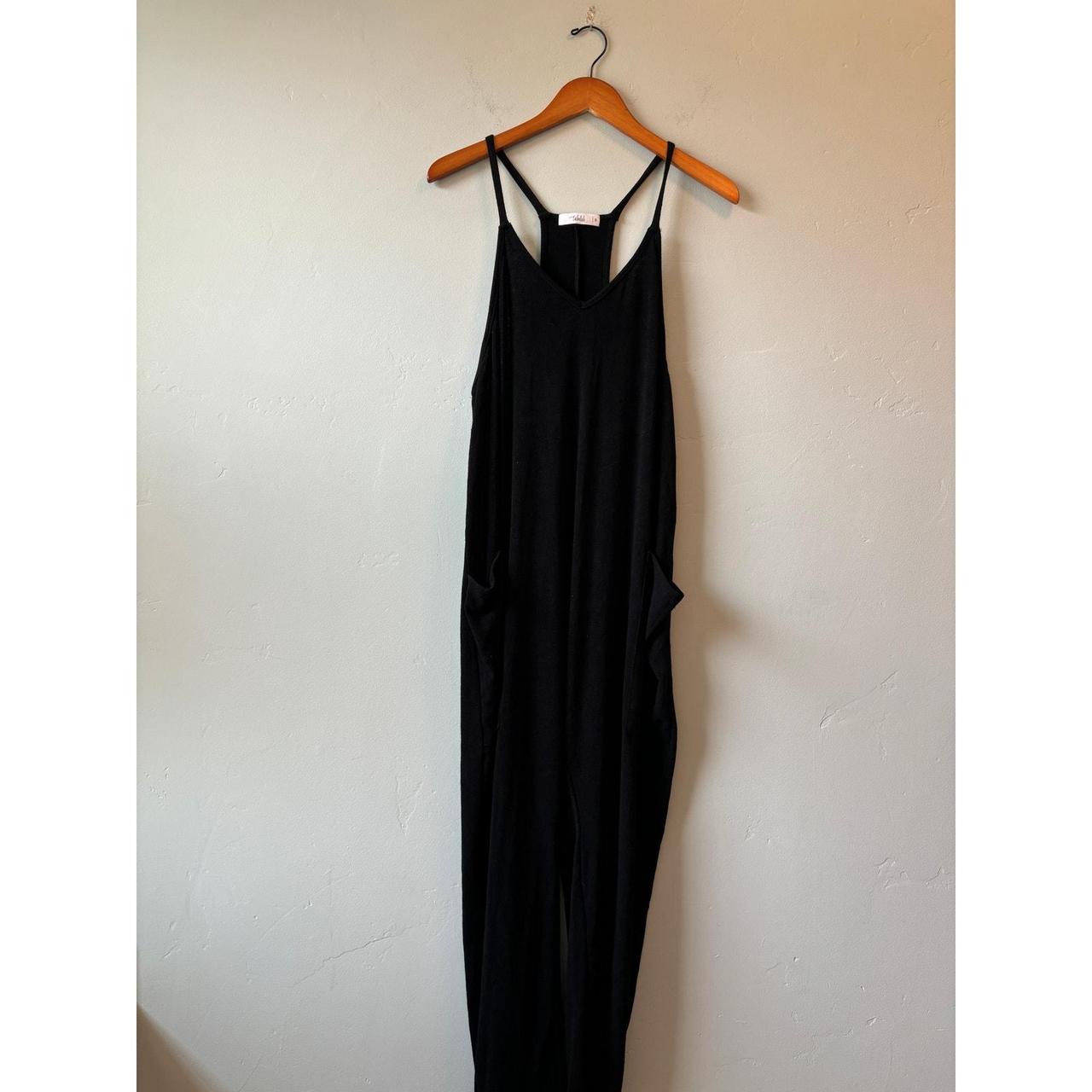 EUC Talulah Lightweight Extra Soft Black Jumpsuit. Depop